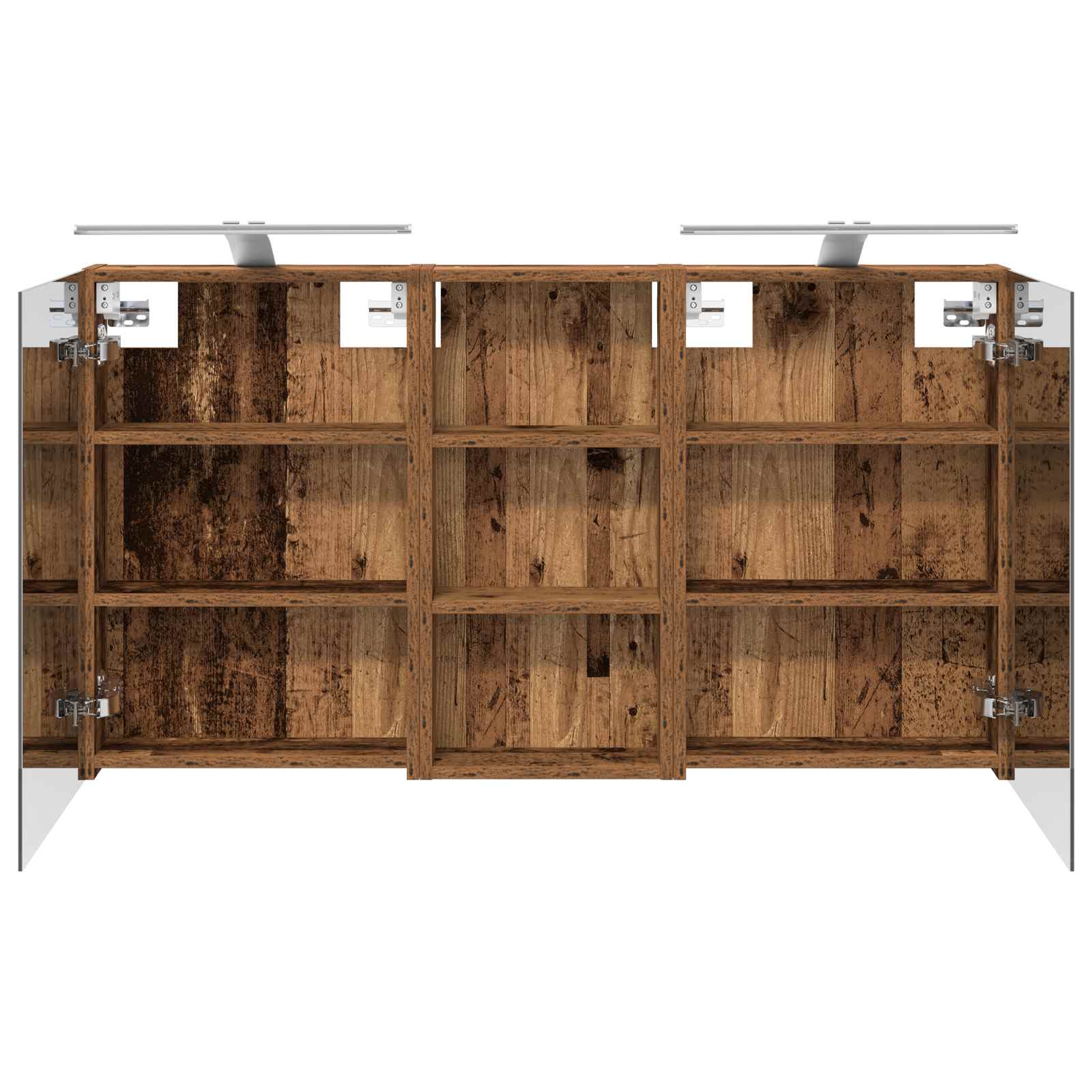 Ensemble de Meubles de Salle de Bain 3 pc 110 x 10,5 x 60,5 cm
