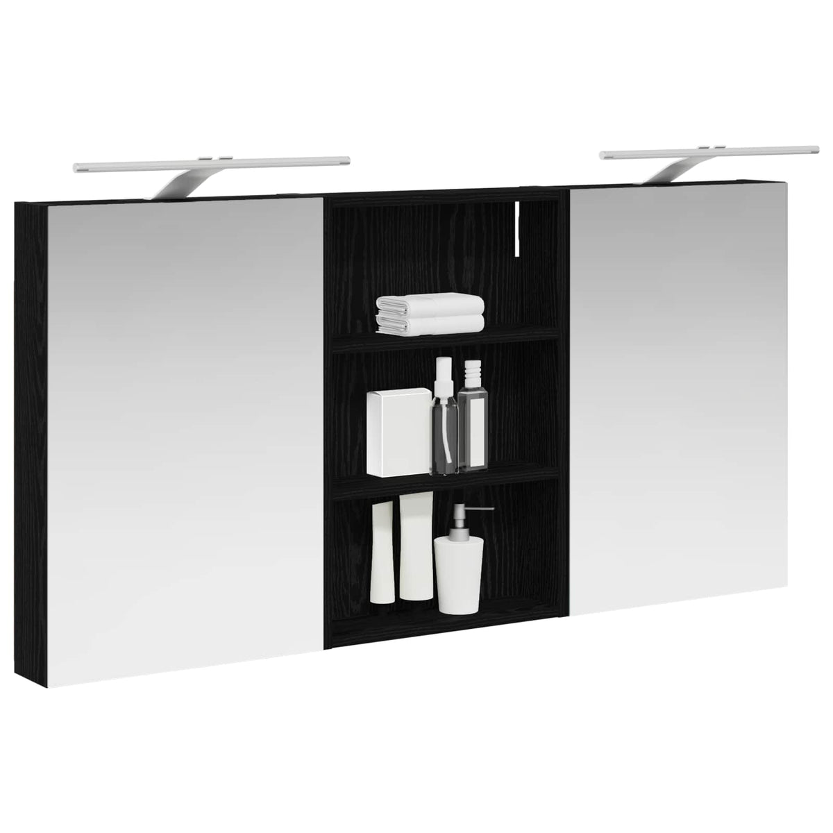 Ensemble de Meubles de Salle de Bain 3 pc 120 x 10,5 x 60,5 cm