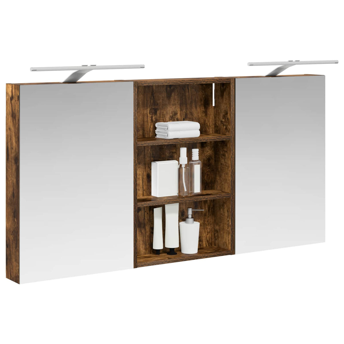 Ensemble de Meubles de Salle de Bain 3 pc 120 x 10,5 x 60,5 cm
