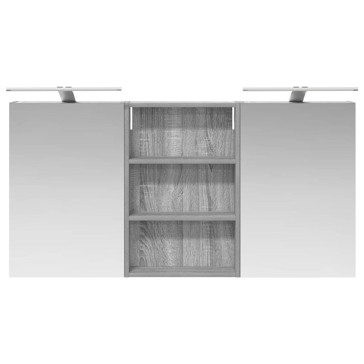 Ensemble de Meubles de Salle de Bain 3 pc 120 x 10,5 x 60,5 cm