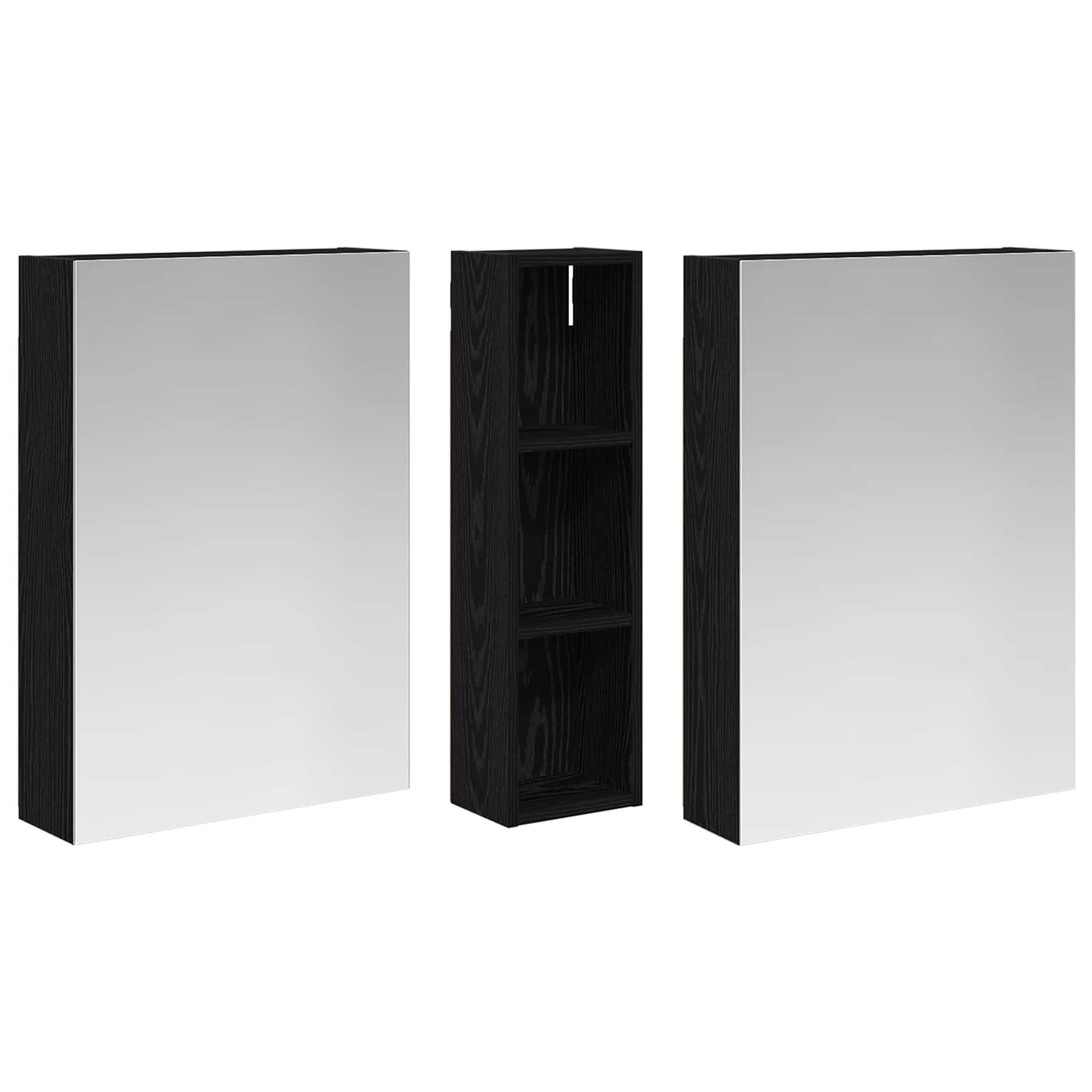 Ensemble de Meubles de Salle de Bain 3 pc 120 x 14,5 x 70 cm