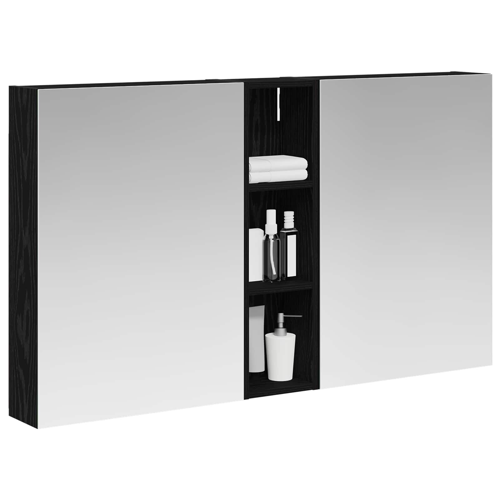 Ensemble de Meubles de Salle de Bain 3 pc 120 x 14,5 x 70 cm