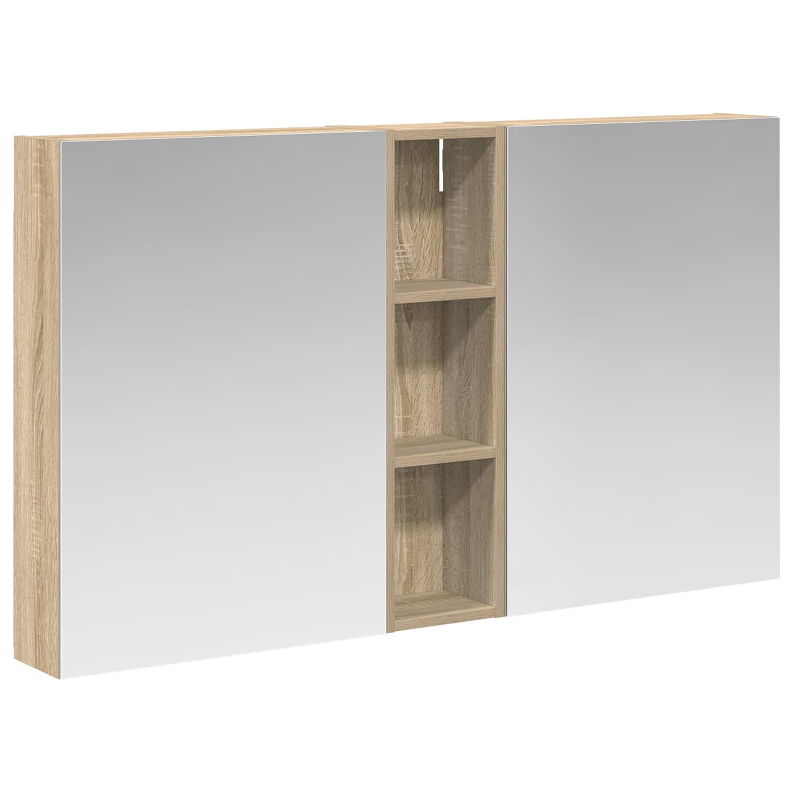Ensemble de Meubles de Salle de Bain 3 pc 120 x 14,5 x 70 cm - XIOS