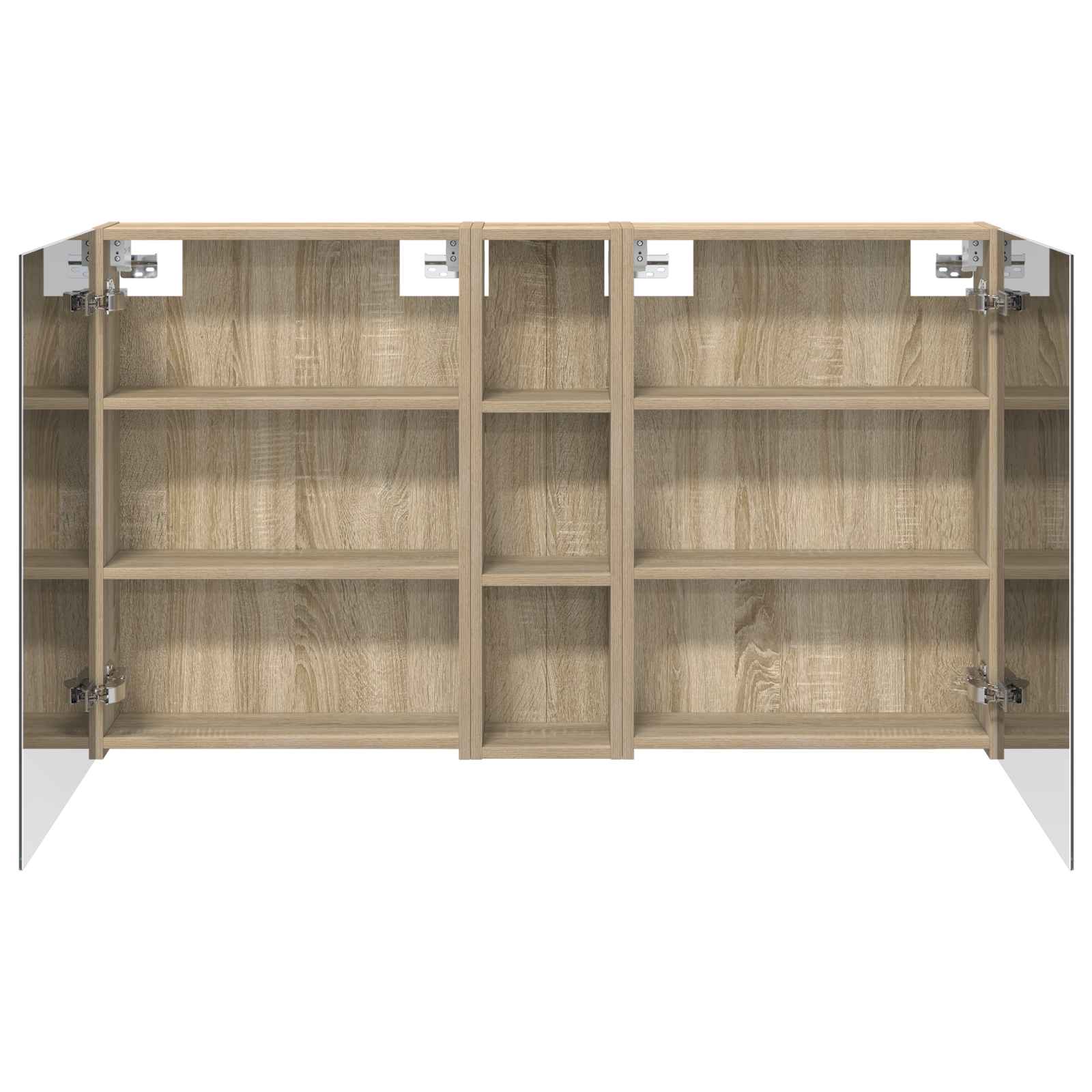 Ensemble de Meubles de Salle de Bain 3 pc 120 x 14,5 x 70 cm - XIOS