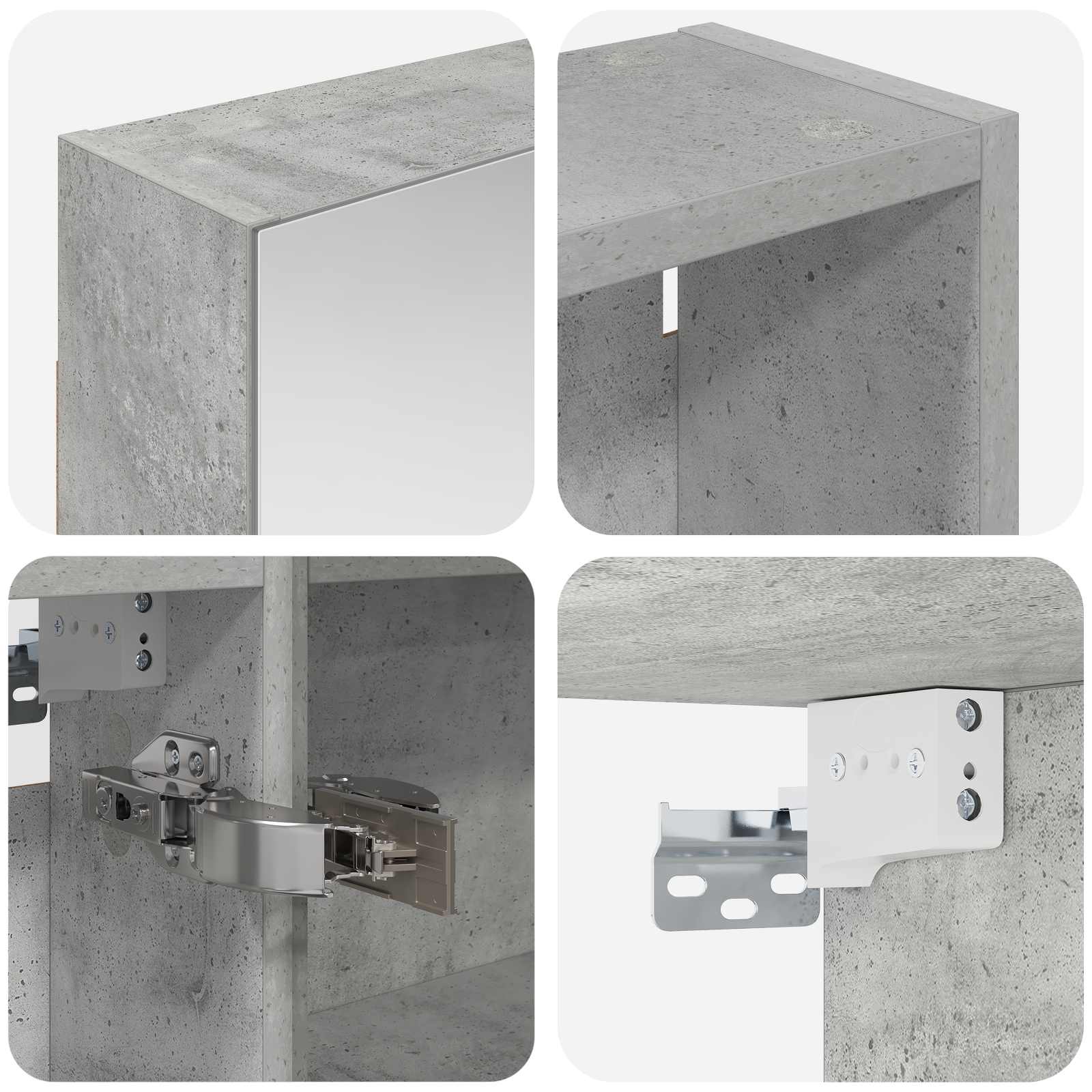 Ensemble de Meubles de Salle de Bain 3 pc 120 x 14,5 x 70 cm - XIOS