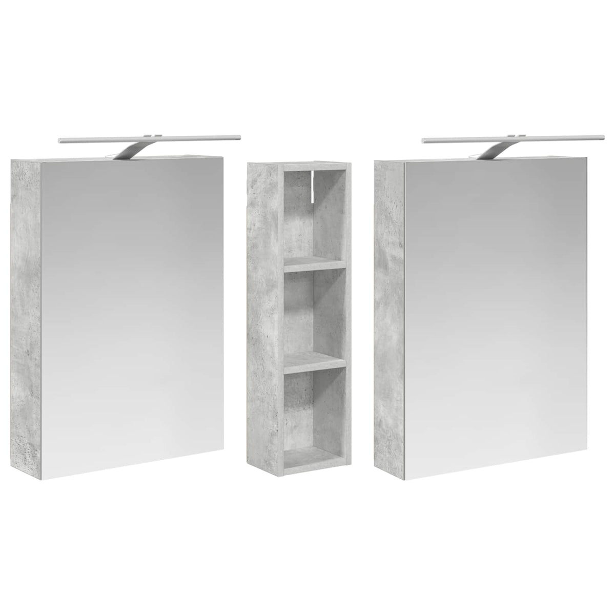 Ensemble de Meubles de Salle de Bain 3 pc 120 x 14,5 x 70 cm