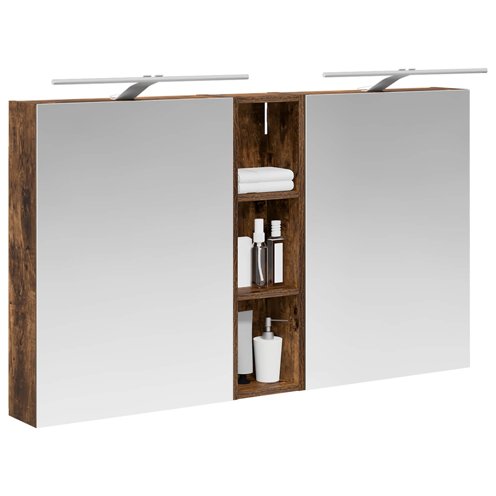 Ensemble de Meubles de Salle de Bain 3 pc 120 x 14,5 x 70 cm - XIOS