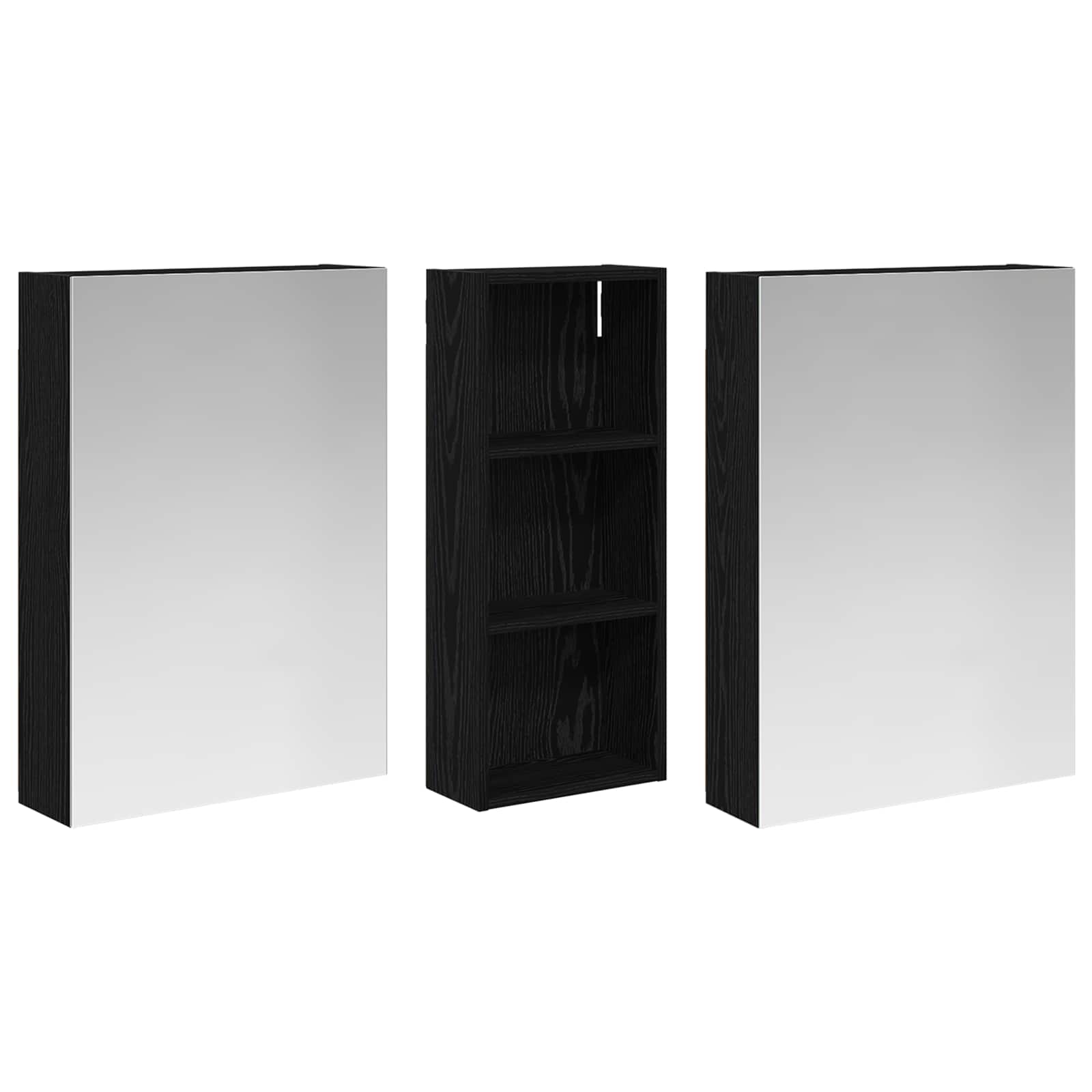 Ensemble de Meubles de Salle de Bain 3 pc 130 x 14,5 x 70 cm