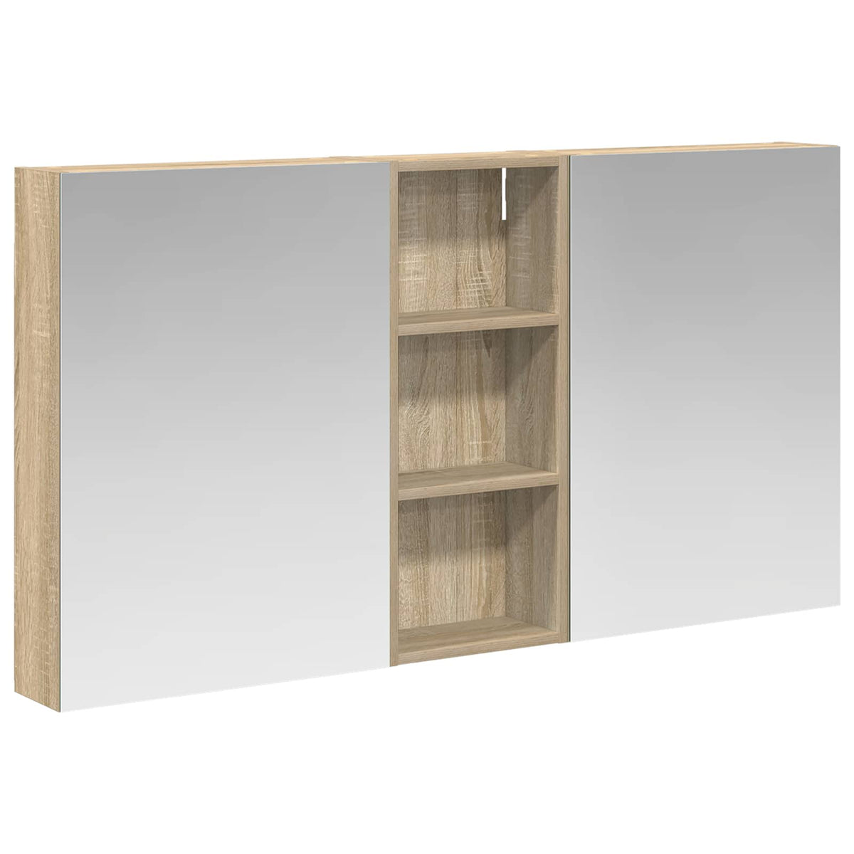 Ensemble de Meubles de Salle de Bain 3 pc 130 x 14,5 x 70 cm - XIOS