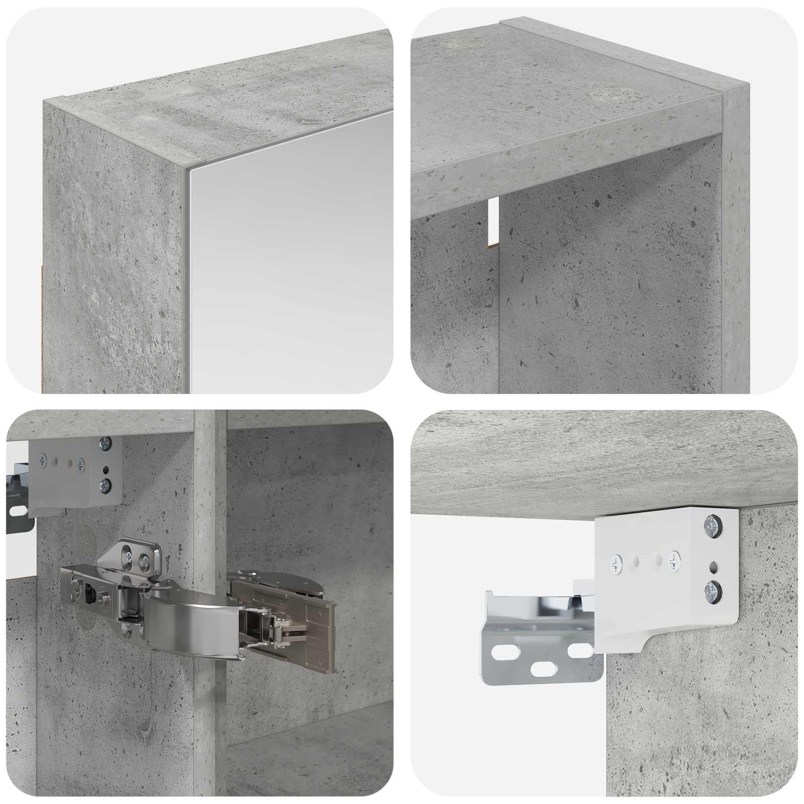 Ensemble de Meubles de Salle de Bain 3 pc 140 x 14,5 x 70 cm - XIOS