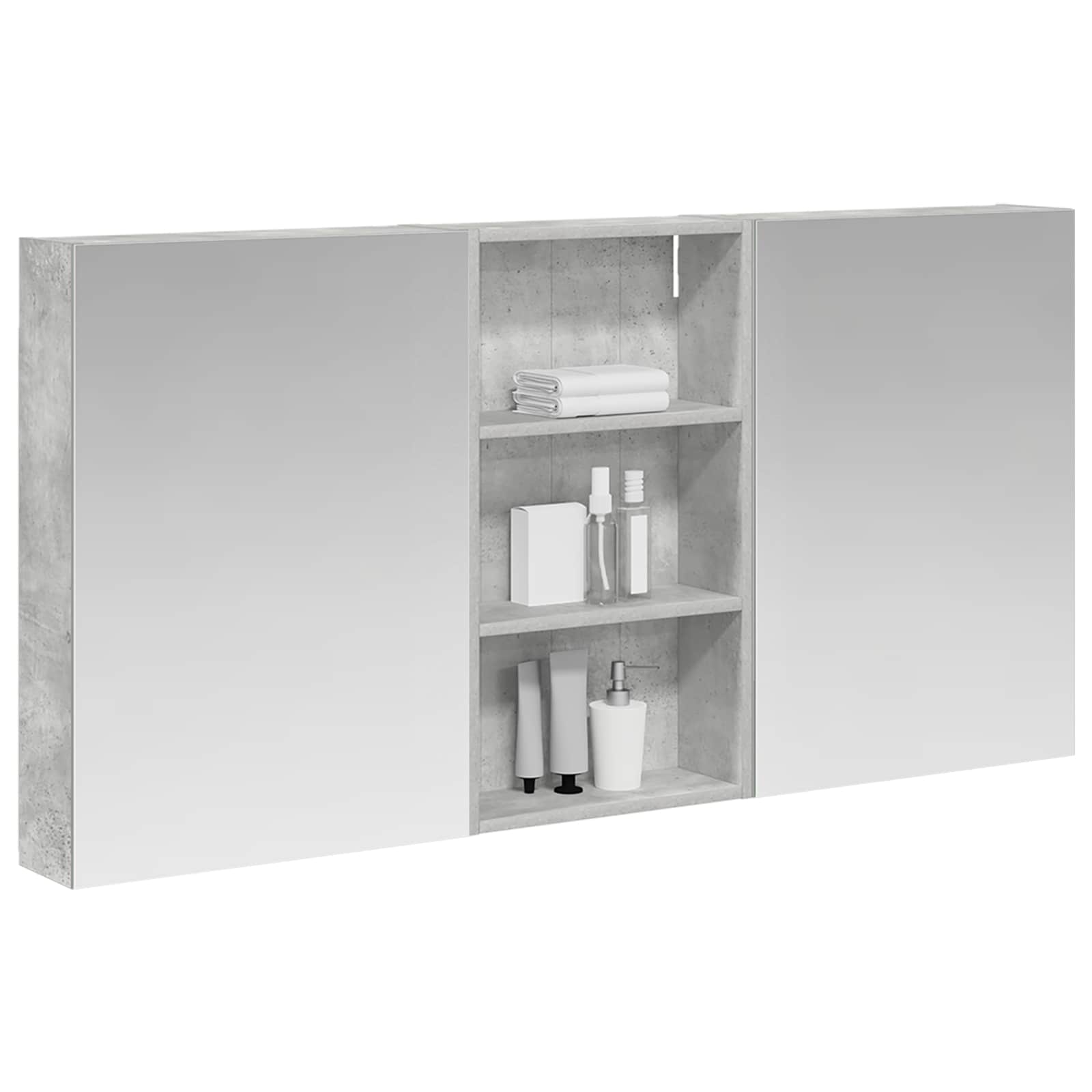 Ensemble de Meubles de Salle de Bain 3 pc 140 x 14,5 x 70 cm - XIOS