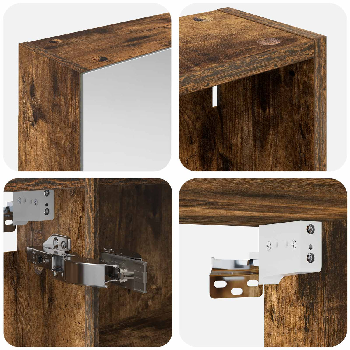 Ensemble de Meubles de Salle de Bain 3 pc 140 x 14,5 x 70 cm