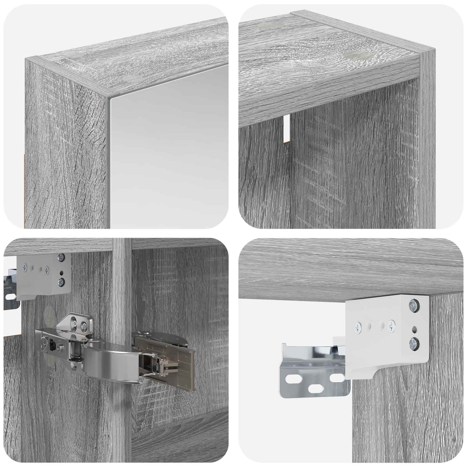 Ensemble de Meubles de Salle de Bain 3 pc 140 x 14,5 x 70 cm - XIOS