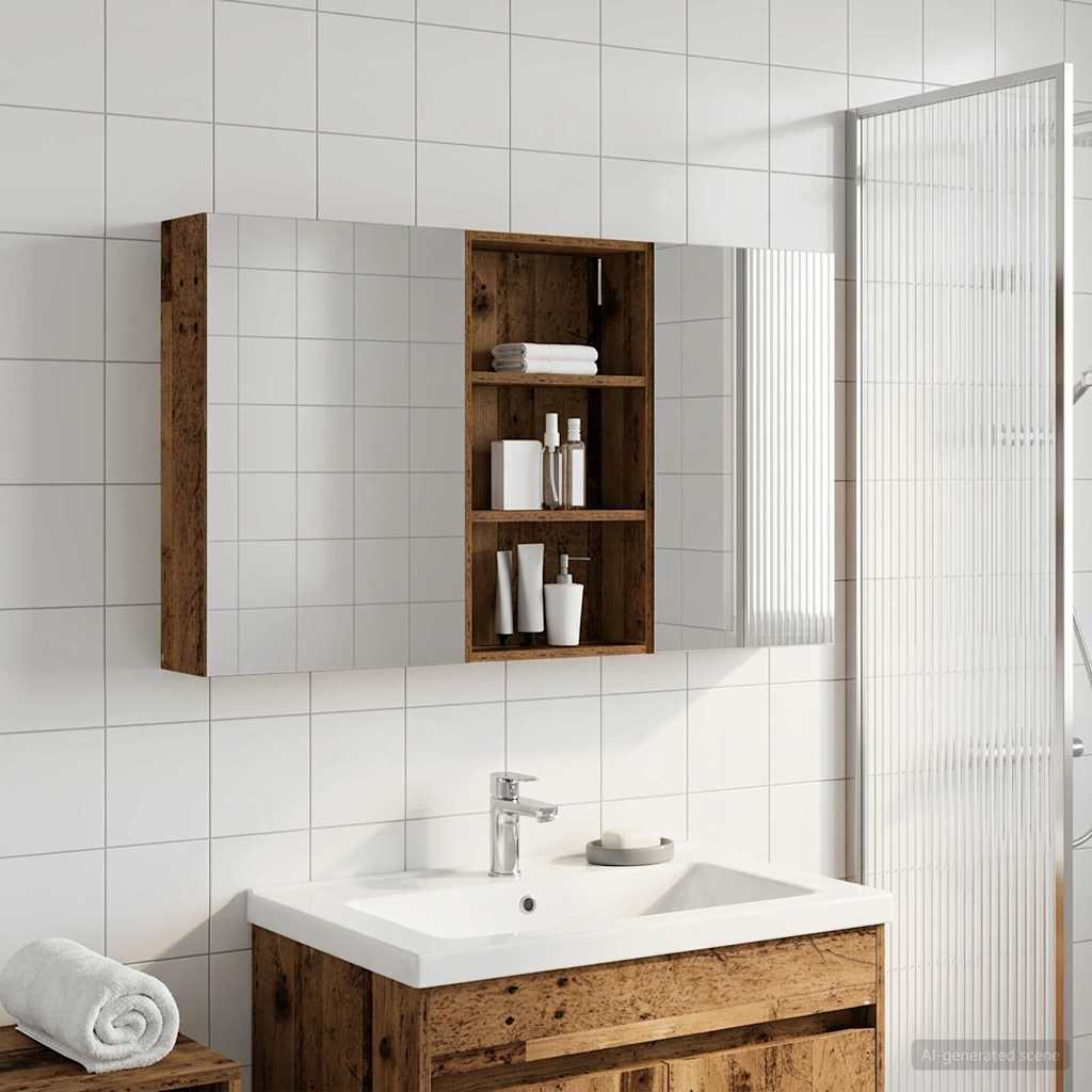 Ensemble de Meubles de Salle de Bain 3 pc 140 x 14,5 x 70 cm
