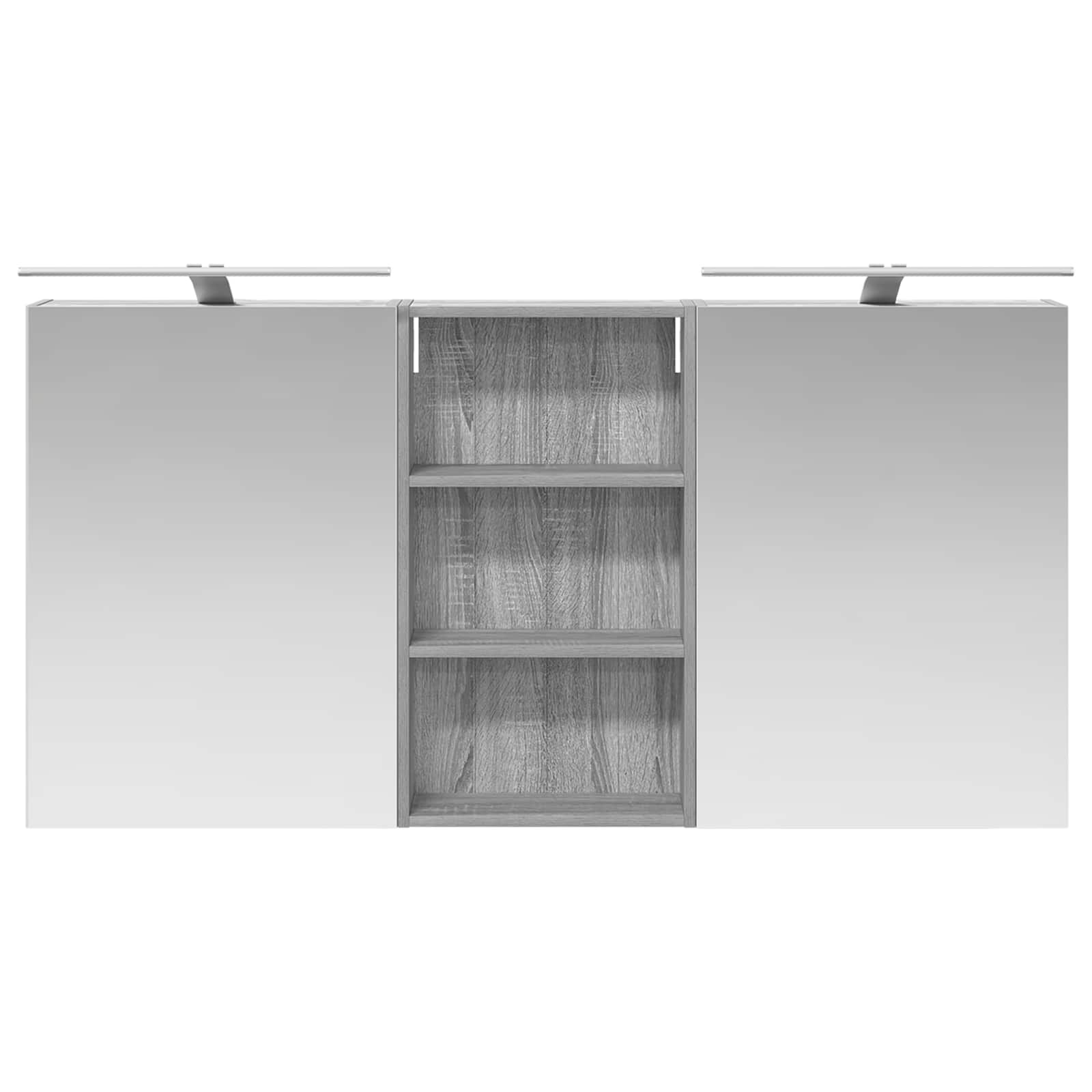 Ensemble de Meubles de Salle de Bain 3 pc 140 x 14,5 x 70 cm - XIOS