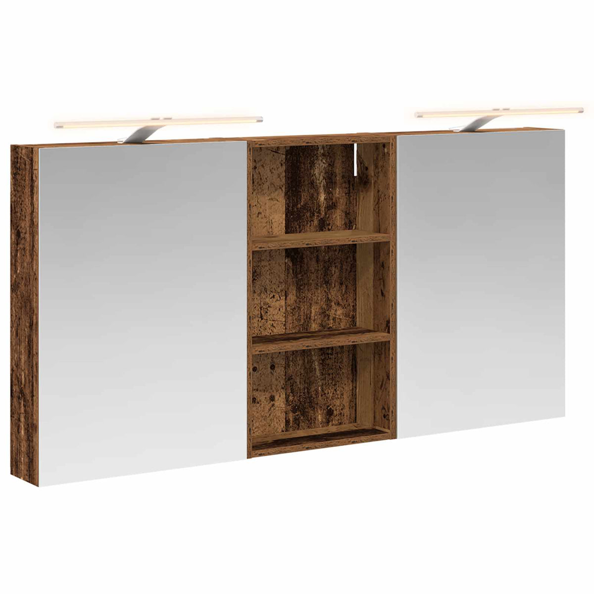 Ensemble de Meubles de Salle de Bain 3 pc 140 x 14,5 x 70 cm