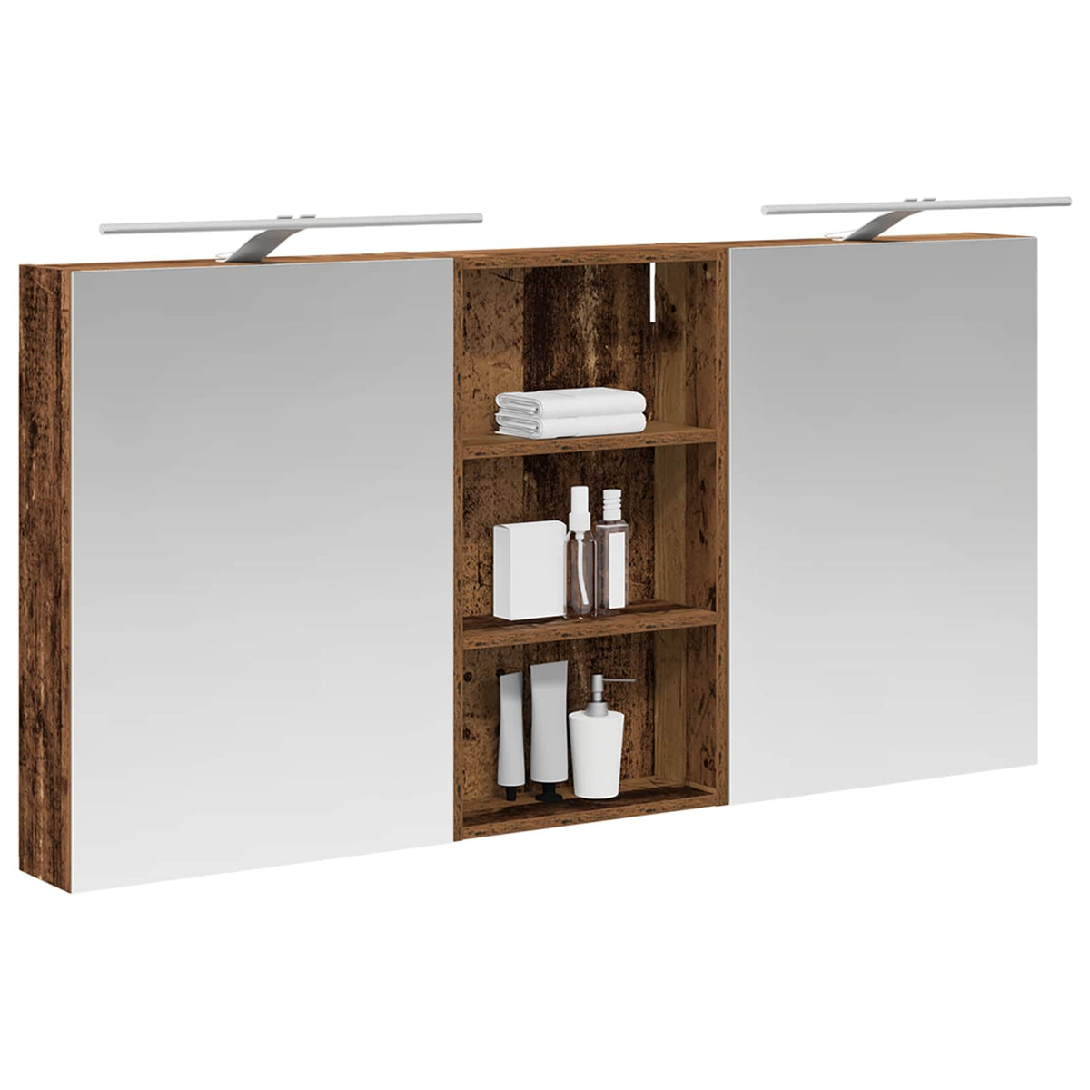 Ensemble de Meubles de Salle de Bain 3 pc 140 x 14,5 x 70 cm