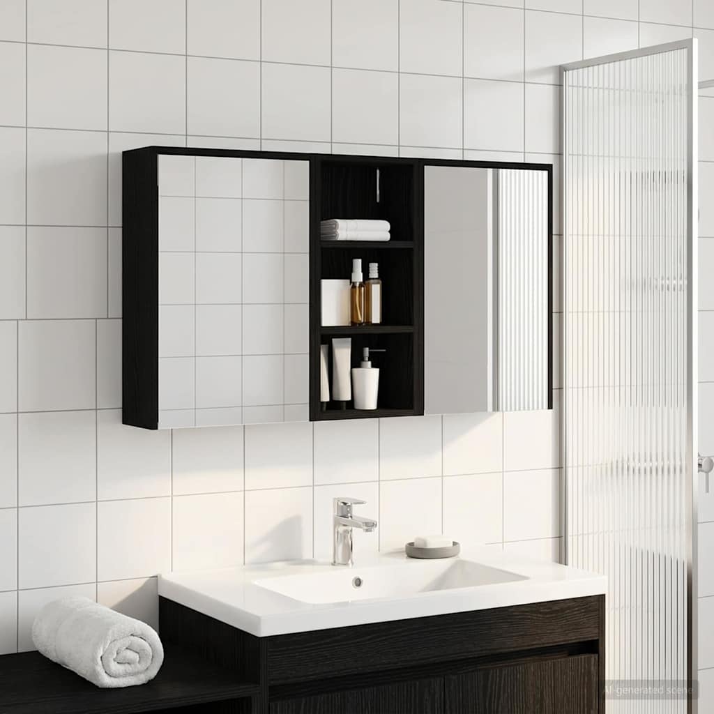 Ensemble de Meubles de Salle de Bain 3 pc 116 x 16 x 62,5 cm