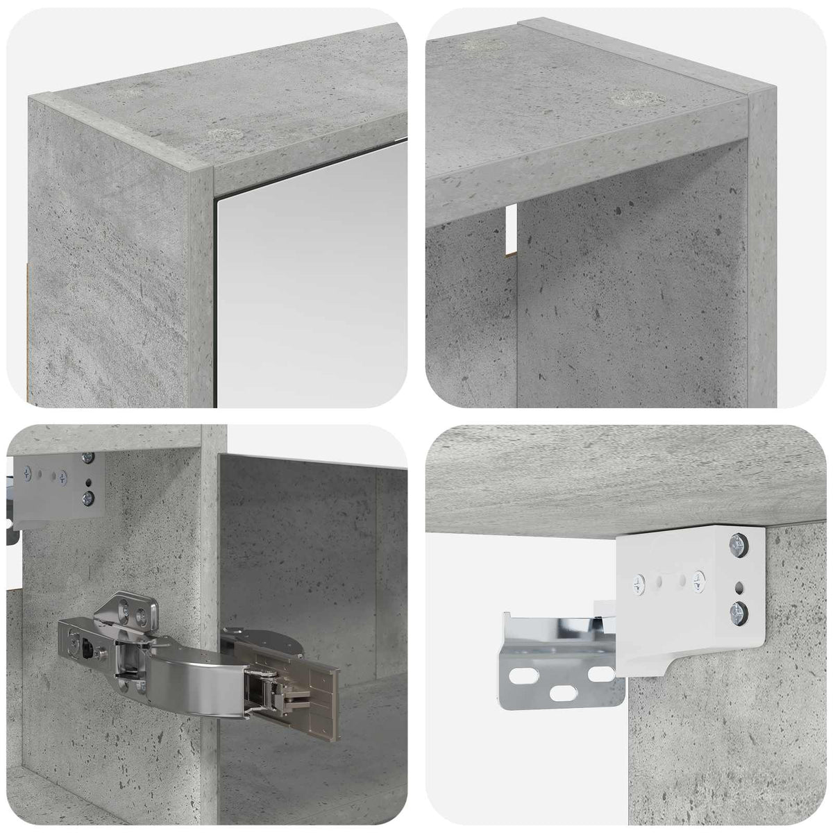 Ensemble de Meubles de Salle de Bain 3 pc 116 x 16 x 62,5 cm