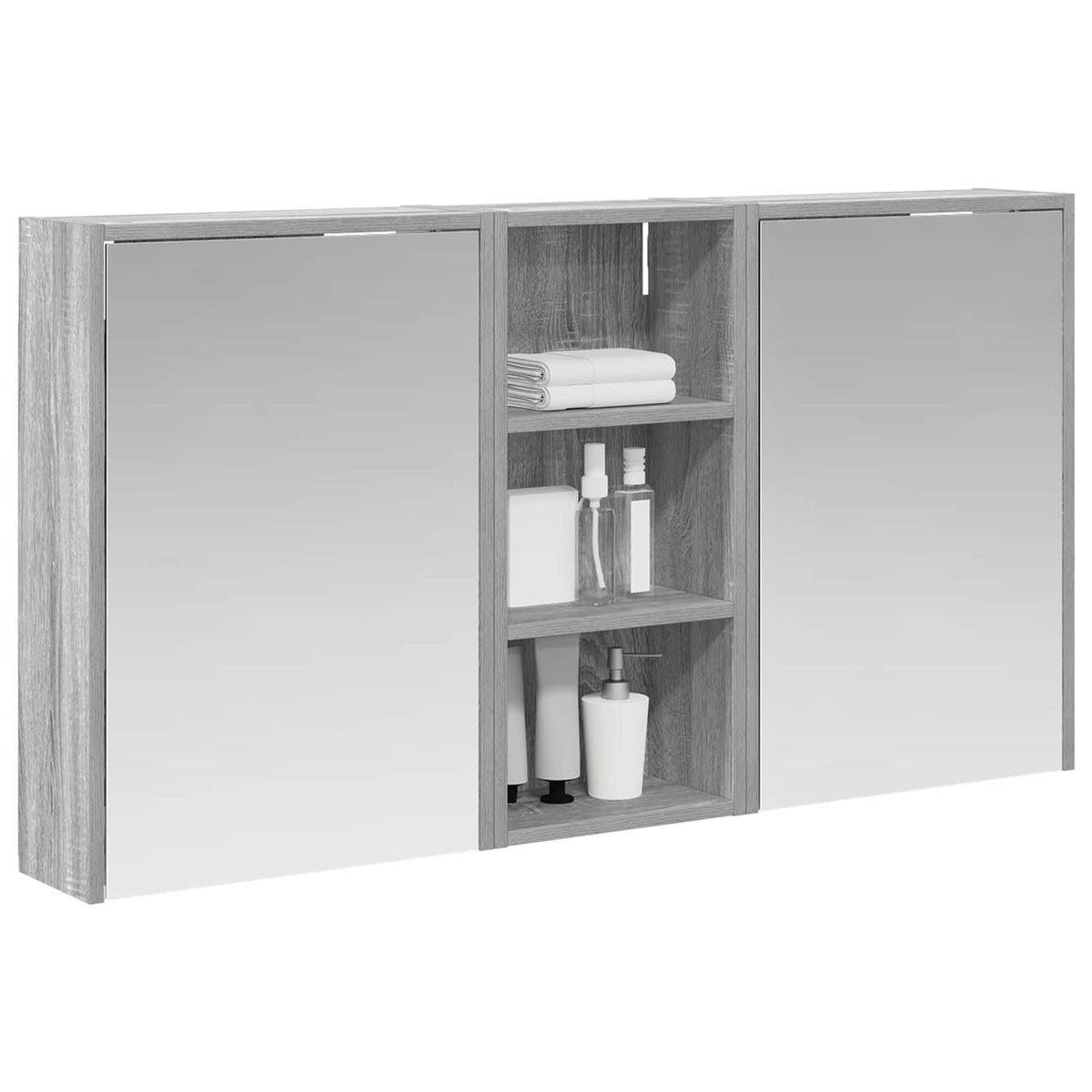 Ensemble de Meubles de Salle de Bain 3 pc 116 x 16 x 62,5 cm