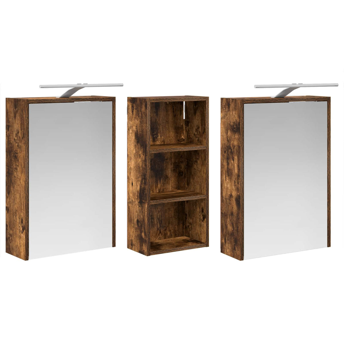Ensemble de Meubles de Salle de Bain 3 pc 116 x 16 x 62,5 cm