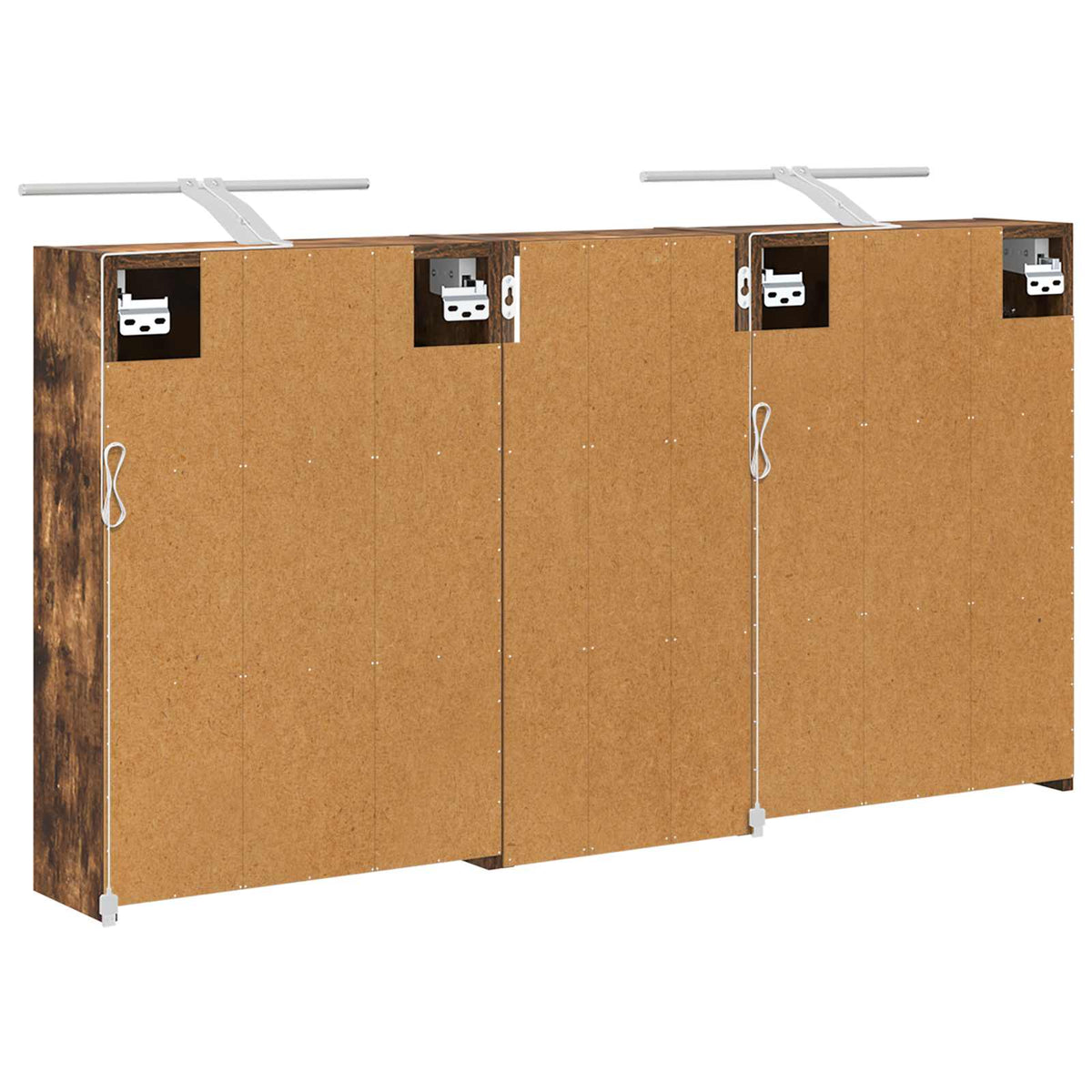 Ensemble de Meubles de Salle de Bain 3 pc 116 x 16 x 62,5 cm