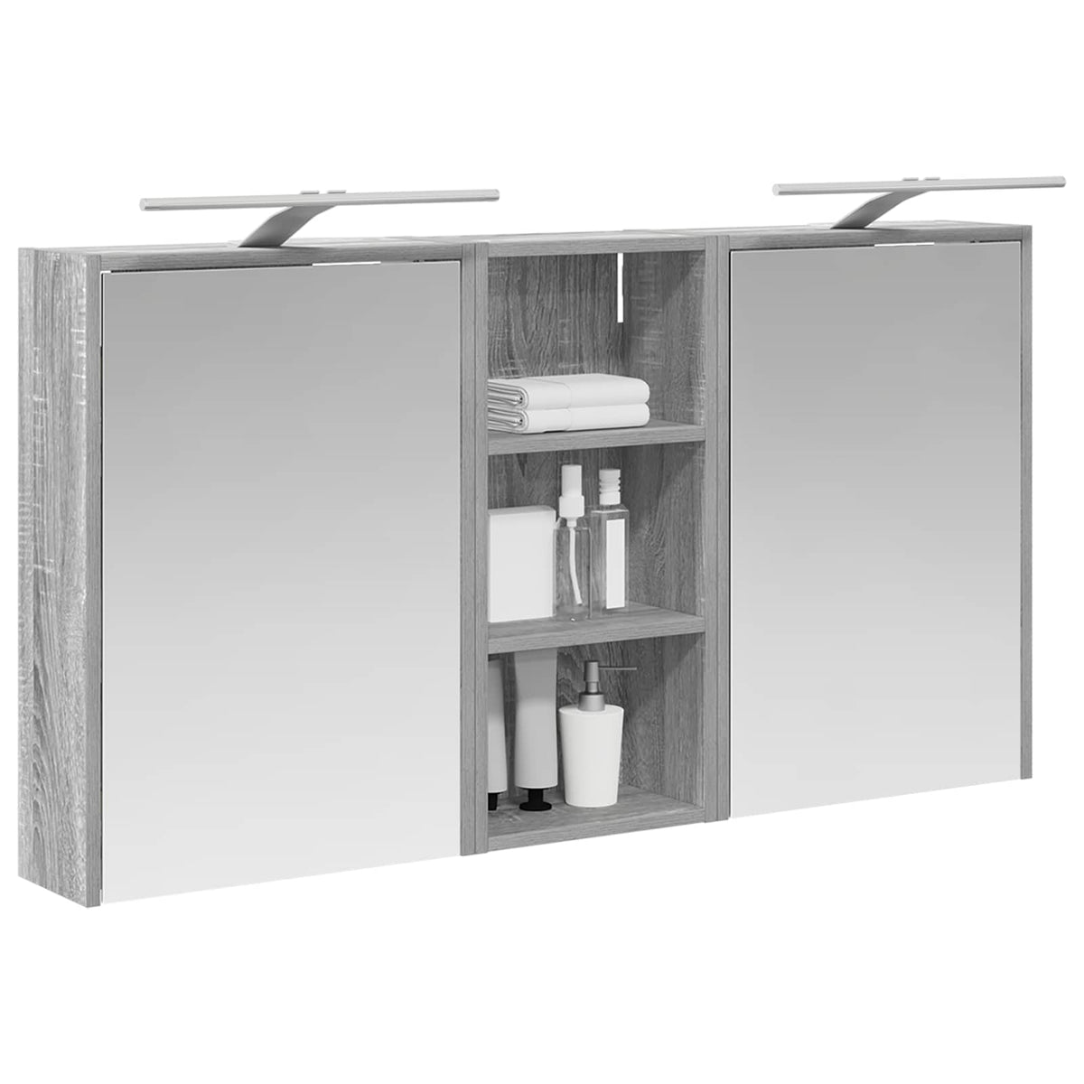 Ensemble de Meubles de Salle de Bain 3 pc 116 x 16 x 62,5 cm