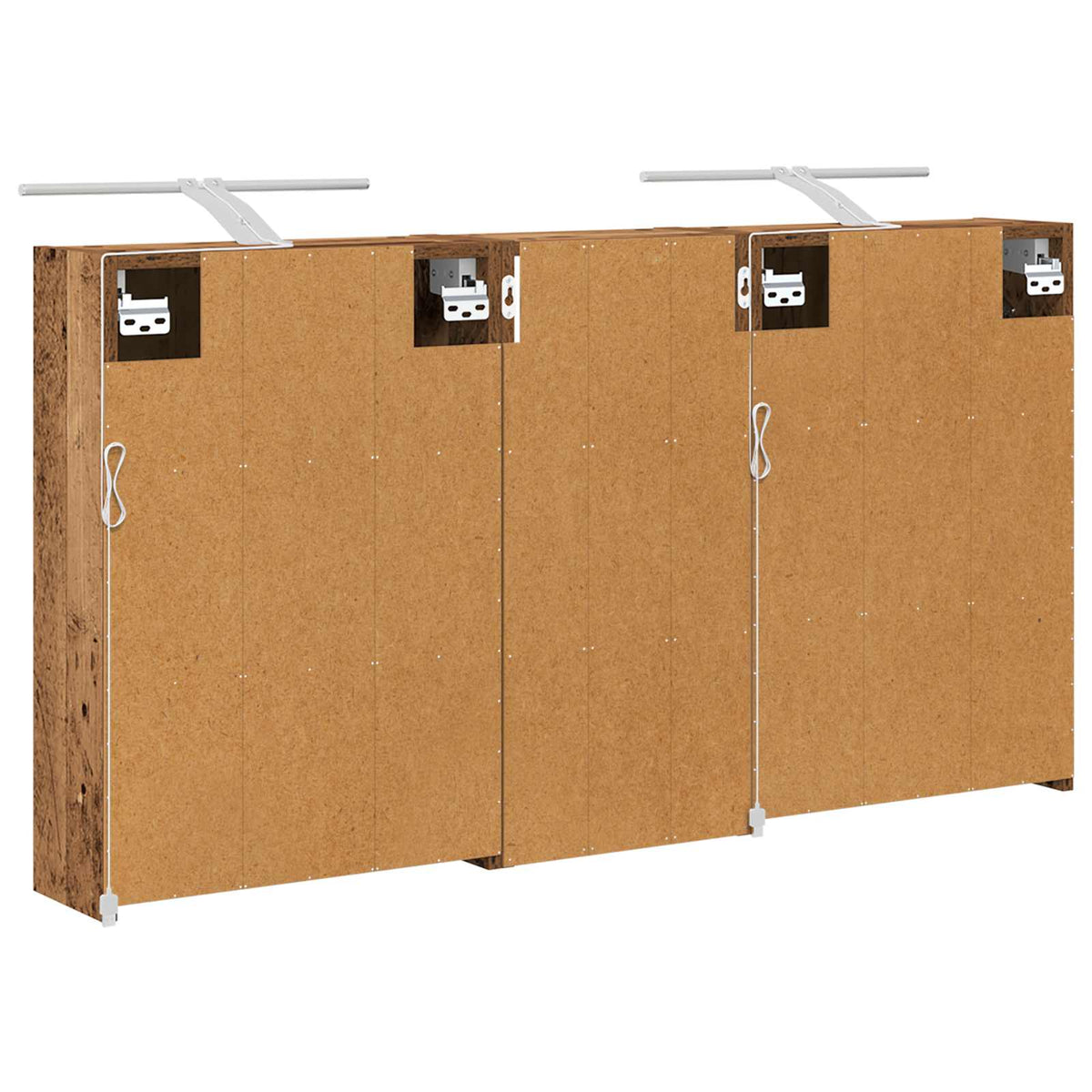 Ensemble de Meubles de Salle de Bain 3 pc 116 x 16 x 62,5 cm