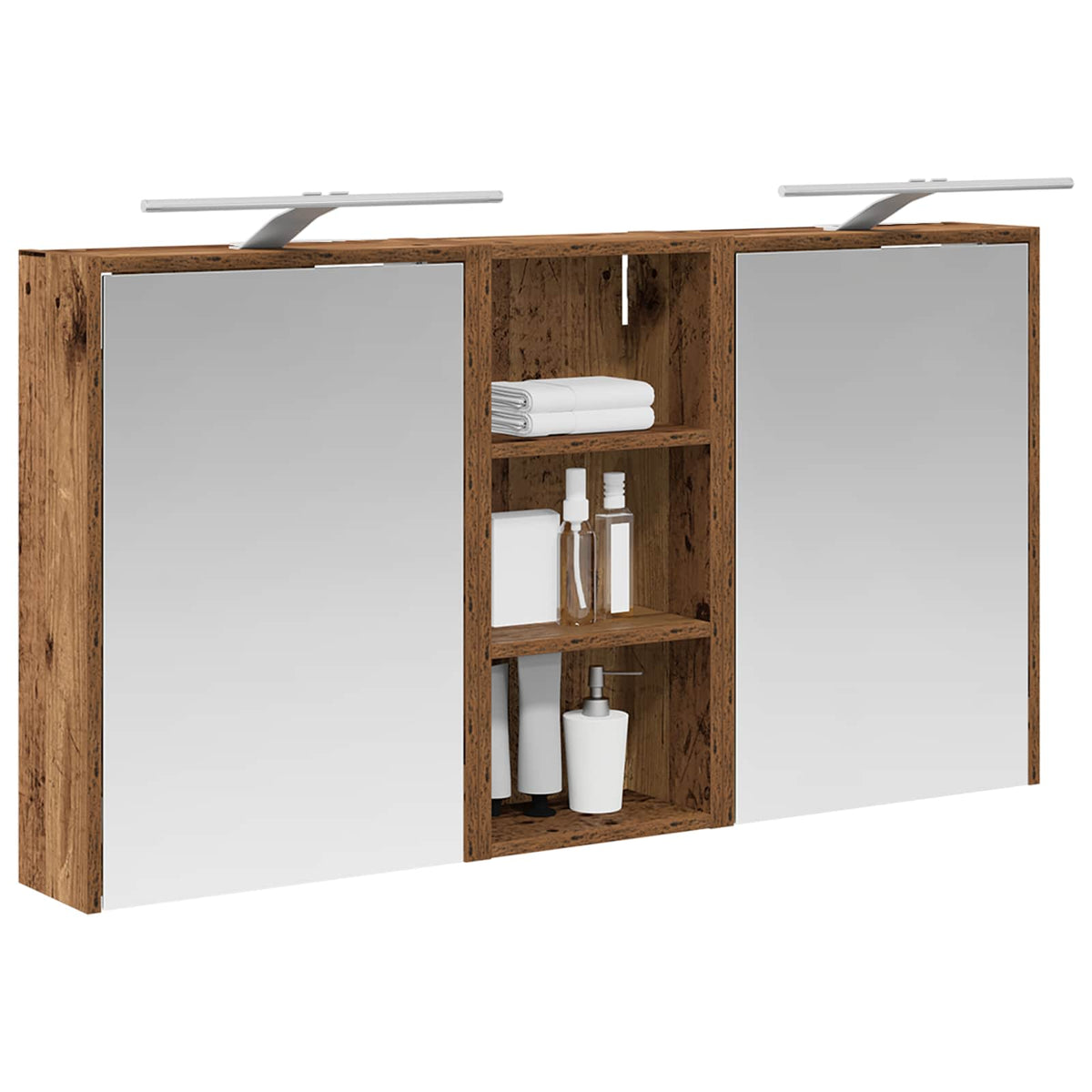 Ensemble de Meubles de Salle de Bain 3 pc 116 x 16 x 62,5 cm
