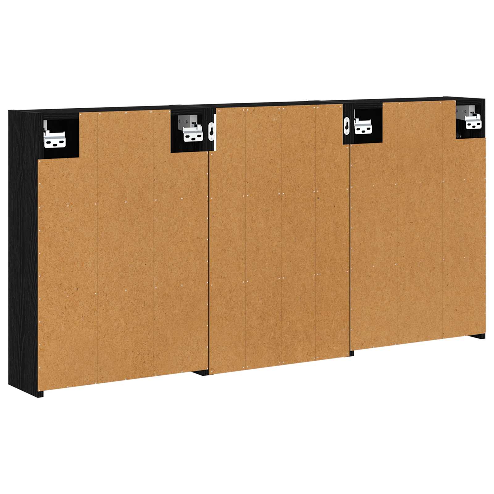 Ensemble de Meubles de Salle de Bain 3 pc 126 x 16 x 62.5 cm