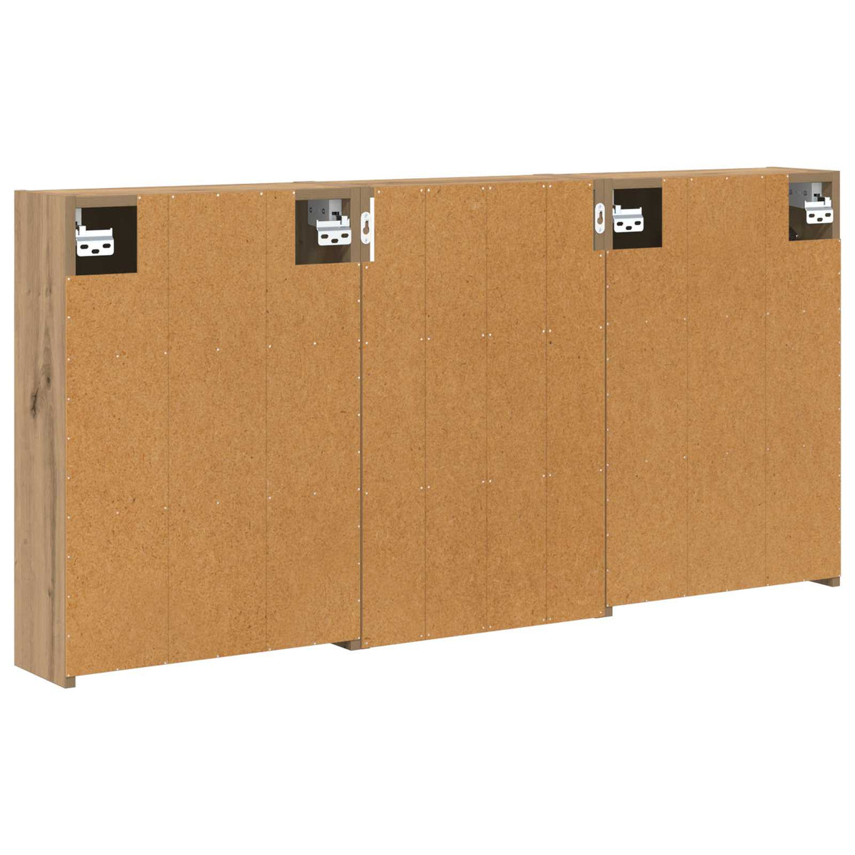 Ensemble de Meubles de Salle de Bain 3 pc 126 x 16 x 62.5 cm