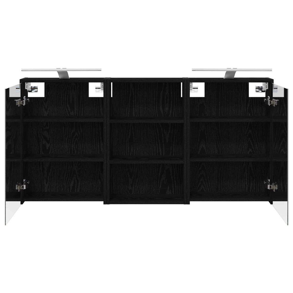 Ensemble de Meubles de Salle de Bain 3 pc 126 x 16 x 62.5 cm