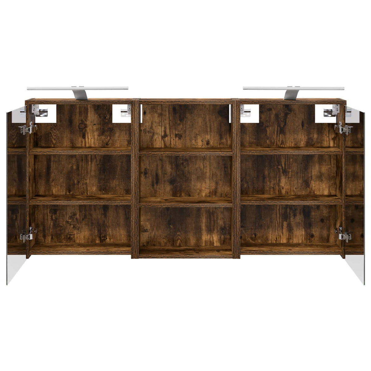 Ensemble de Meubles de Salle de Bain 3 pc 126 x 16 x 62.5 cm