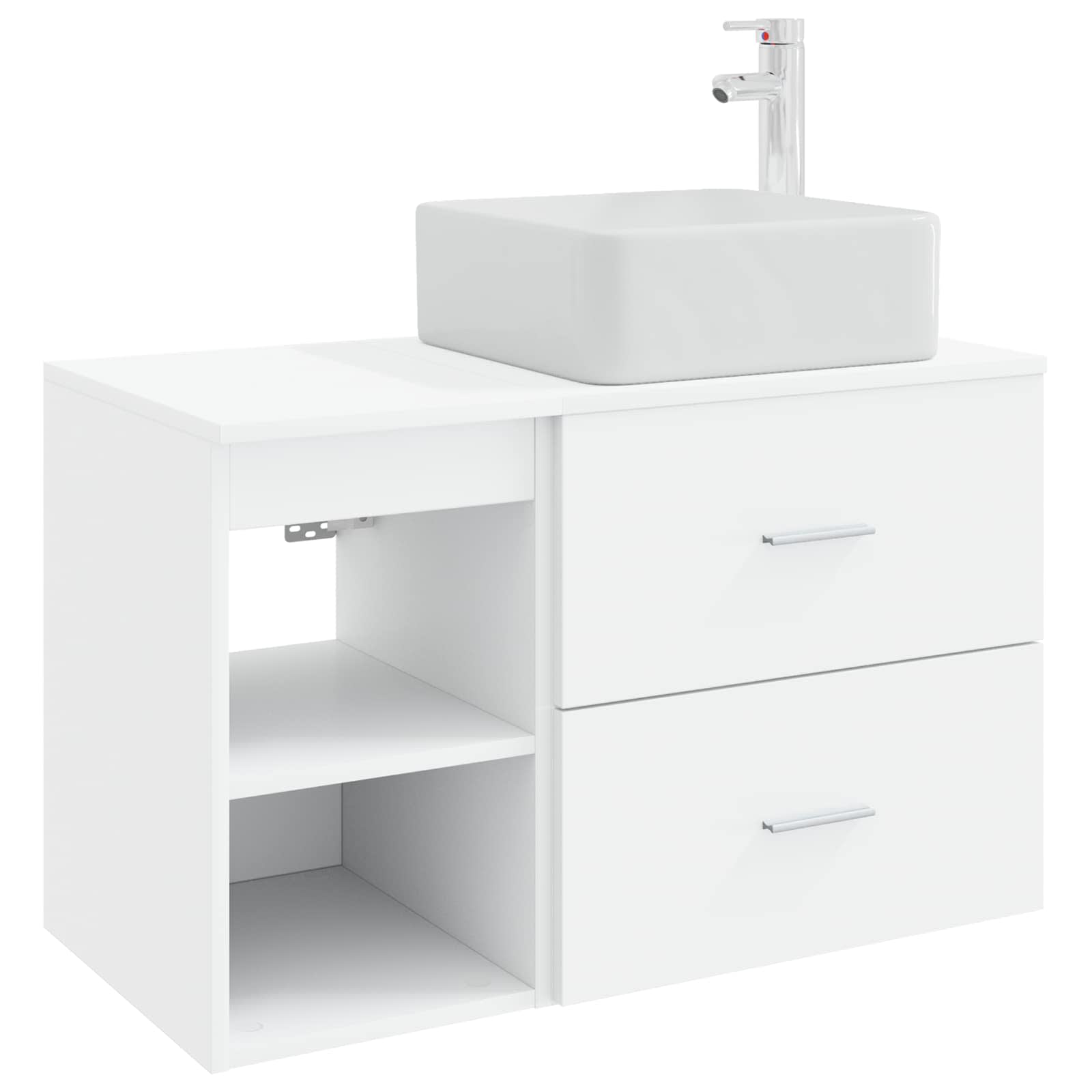 Ensemble de mobilier de salle de bain 2 pc Blanc - XIOS