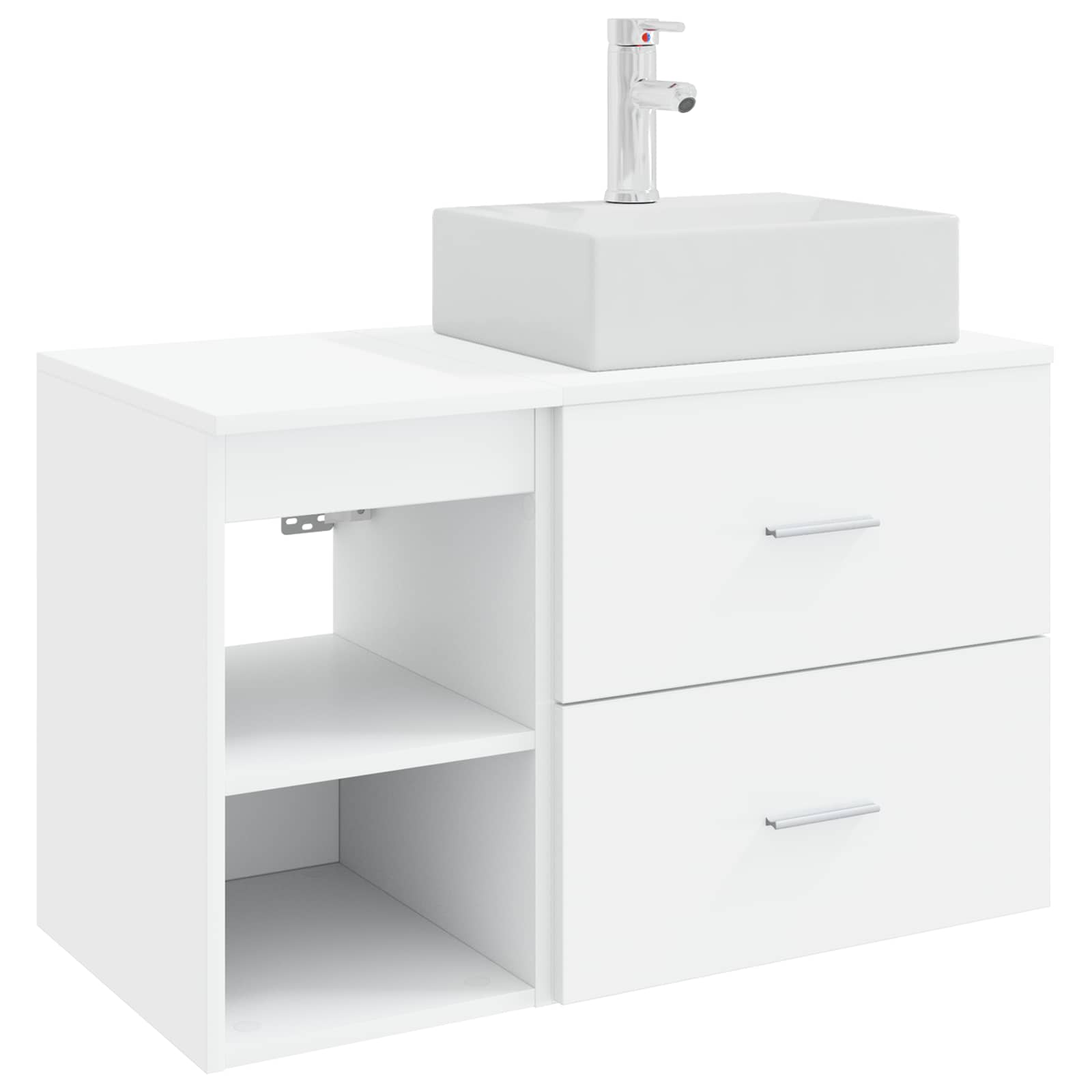 Ensemble de mobilier de salle de bain 2 pc Blanc - XIOS