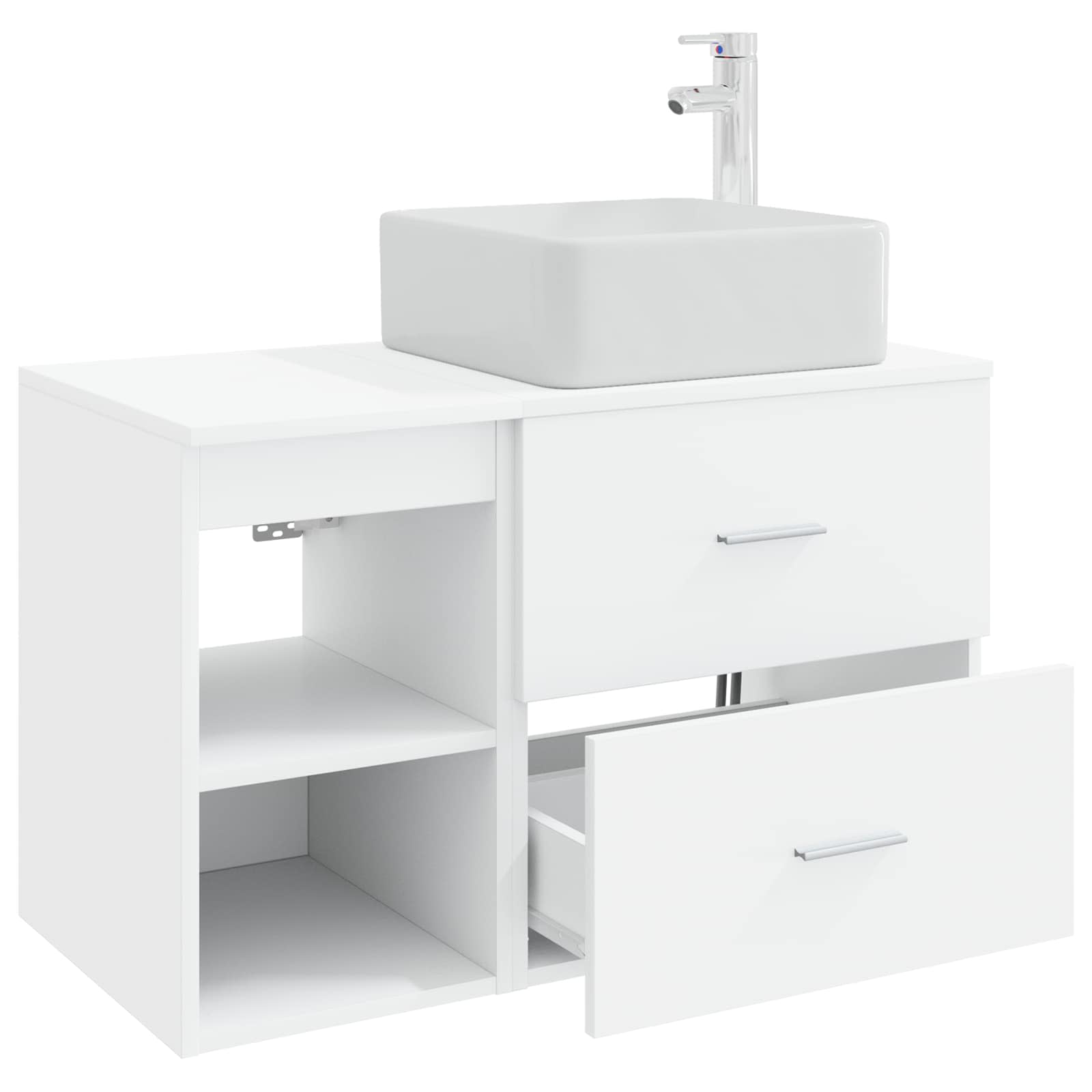 Ensemble de mobilier de salle de bain 2 pc Blanc - XIOS