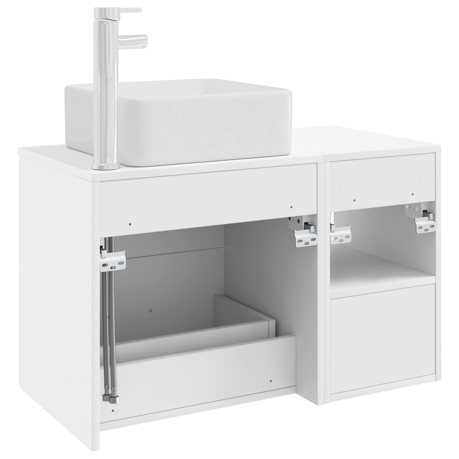 Ensemble de mobilier de salle de bain 2 pc Blanc - XIOS