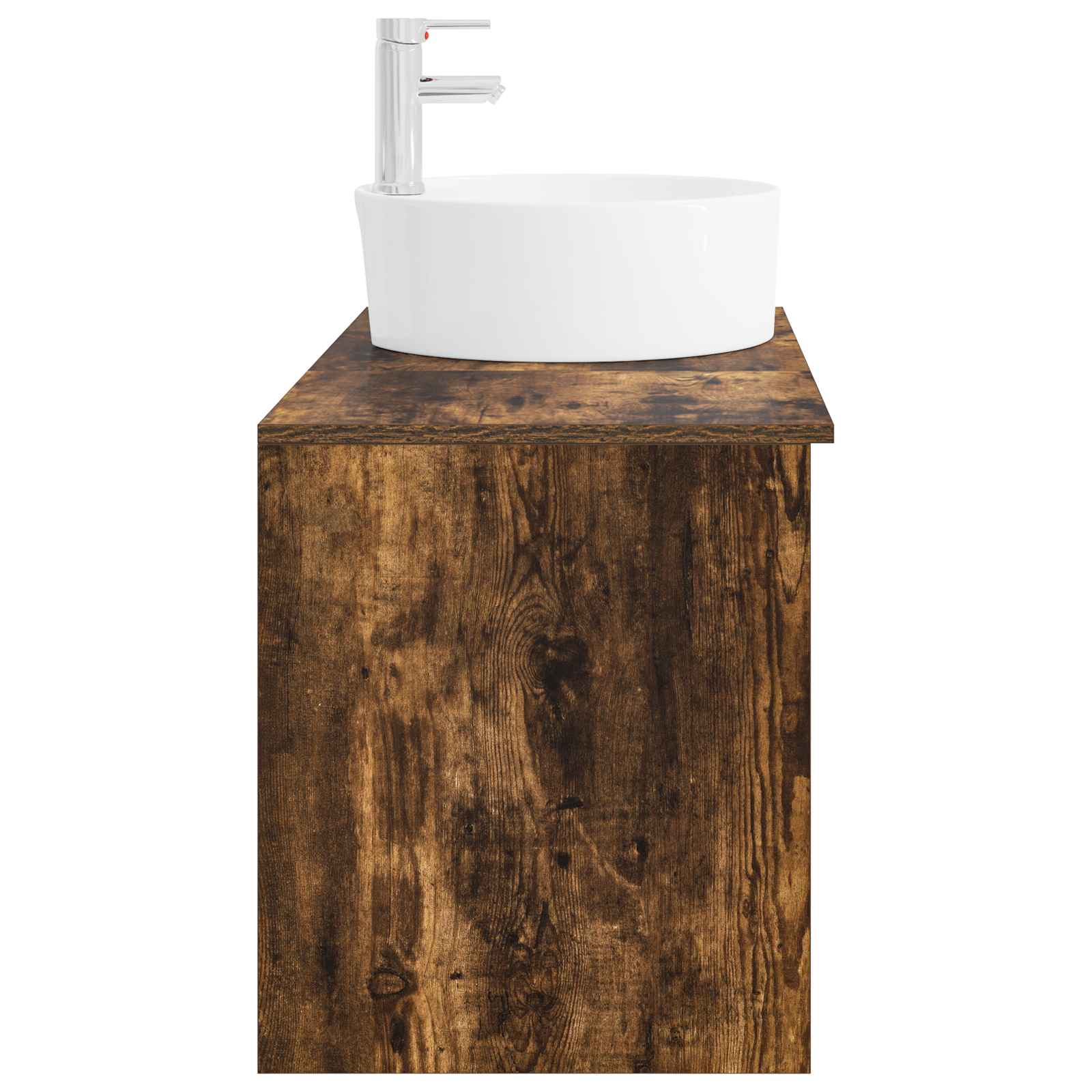 Ensemble de mobilier de salle de bain 2 pc Chêne fumé