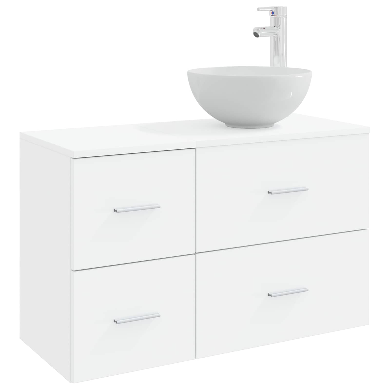Ensemble de mobilier de salle de bain 2 pc Blanc - XIOS