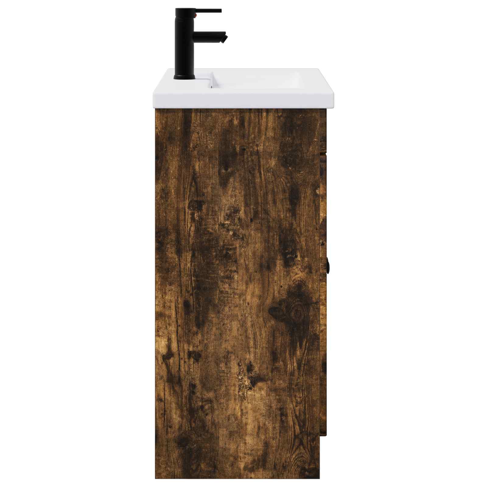 Ensemble de mobilier de salle de bain Chêne fumé
