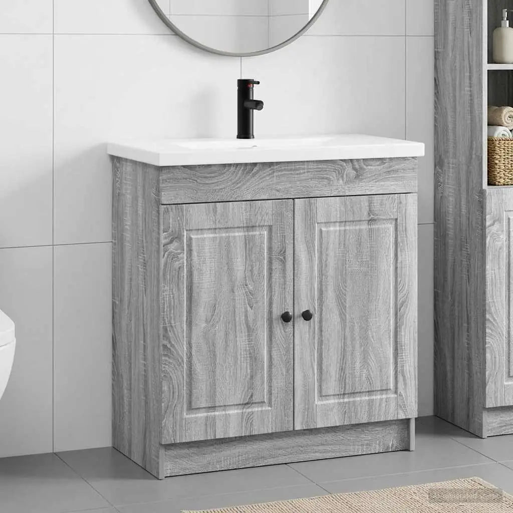 Ensemble de mobilier de salle de bain Sonoma gris - XIOS