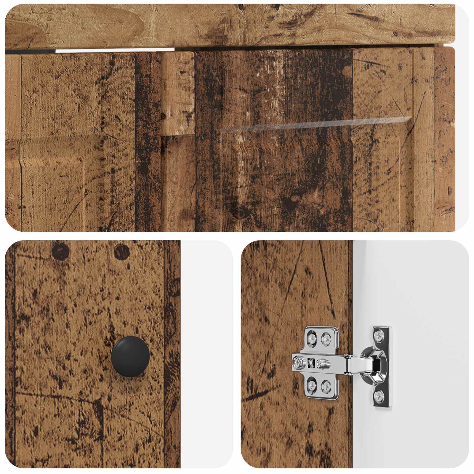 Ensemble de mobilier de salle de bain Bois ancien - XIOS