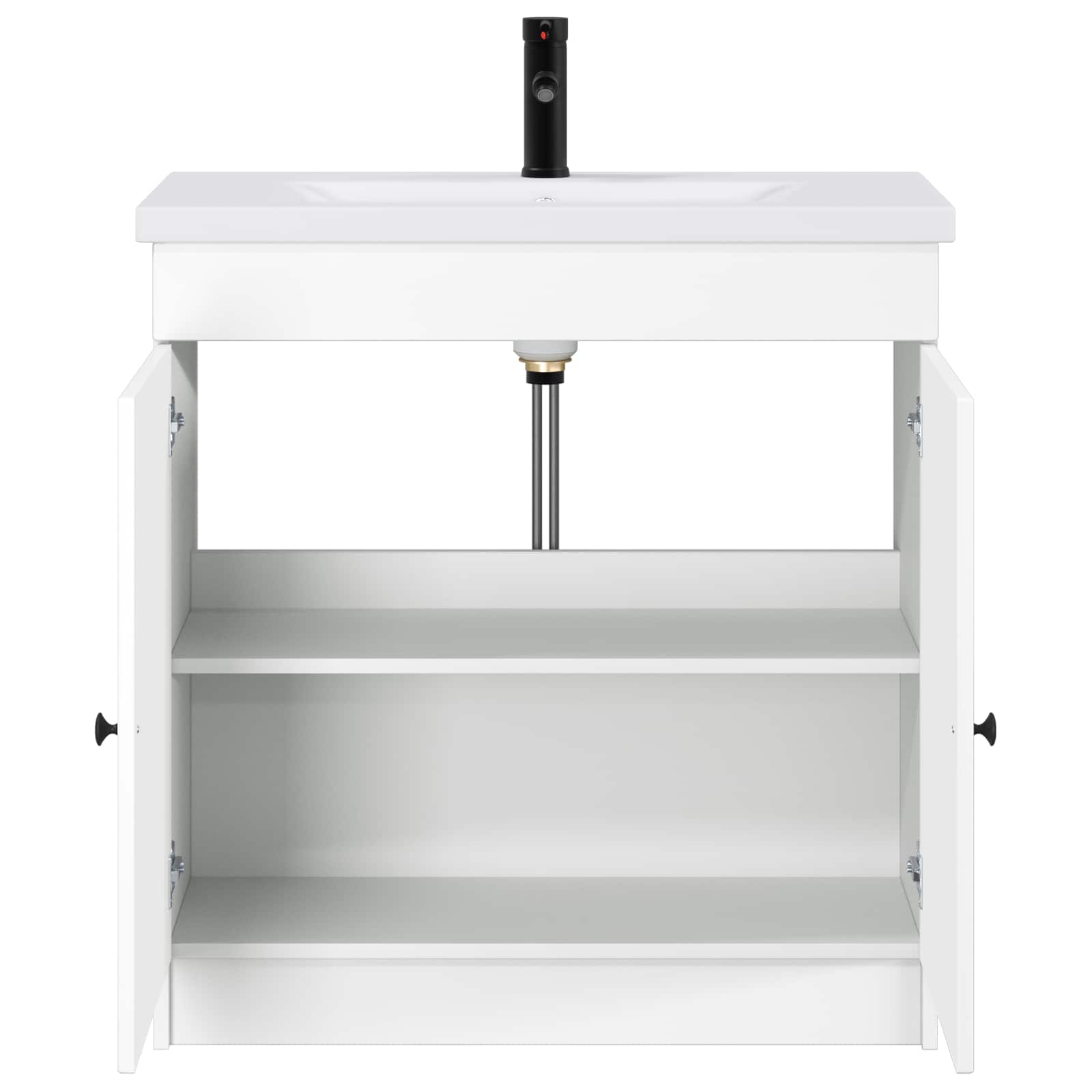 Ensemble de mobilier de salle de bain Blanc 78,5 x 37,5 x 81 cm - XIOS