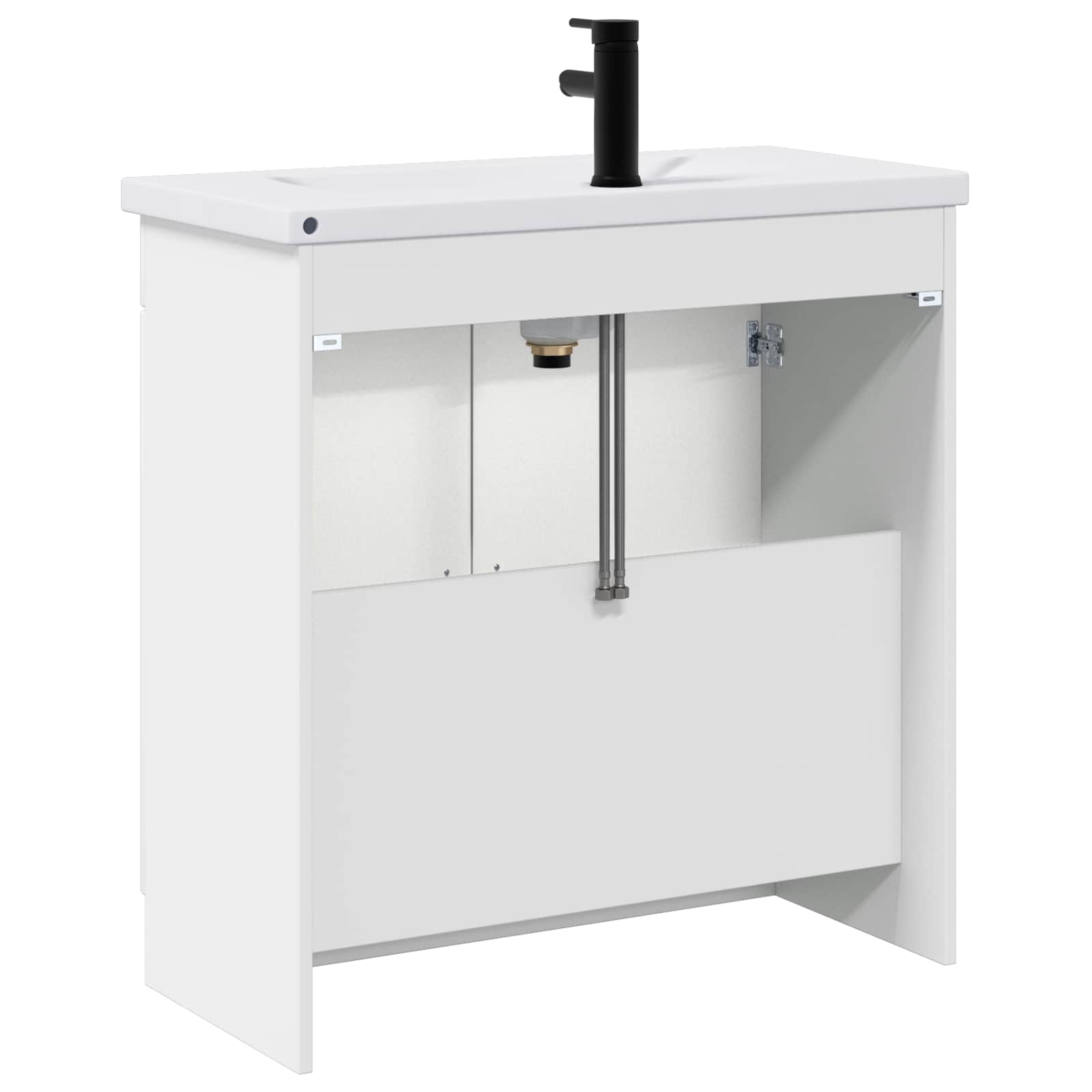 Ensemble de mobilier de salle de bain Blanc 78,5 x 37,5 x 81 cm - XIOS