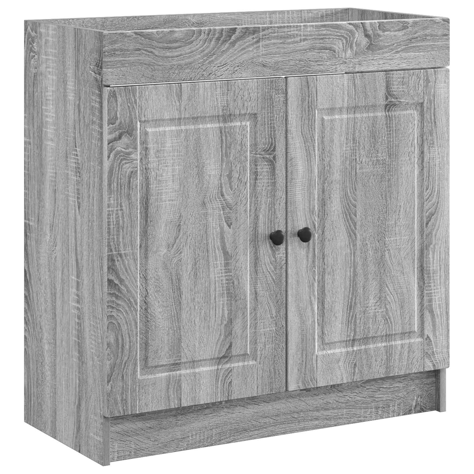 Ensemble de mobilier de salle de bain Sonoma gris