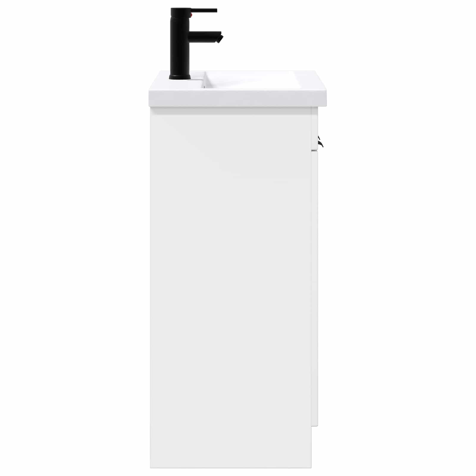 Ensemble de mobilier de salle de bain Blanc 56 x 37,5 x 81 cm