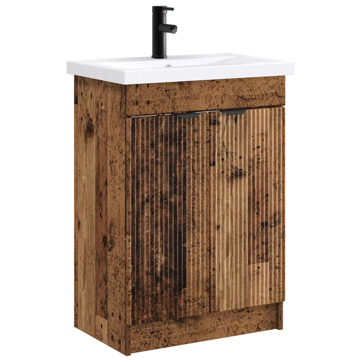 Ensemble de mobilier de salle de bain Bois ancien - XIOS
