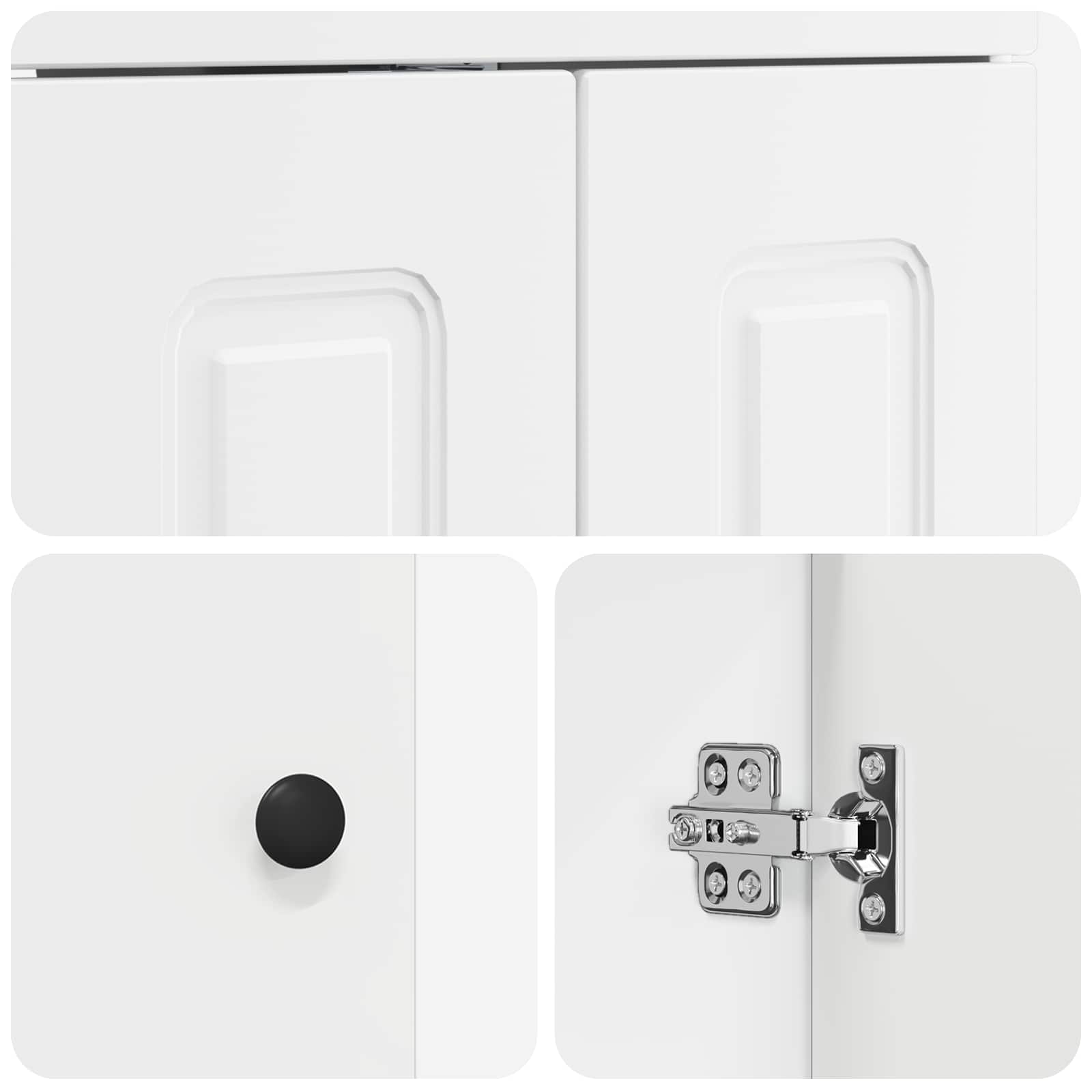 Ensemble de mobilier de salle de bain Blanc 78,5 x 37,5 x 81 cm