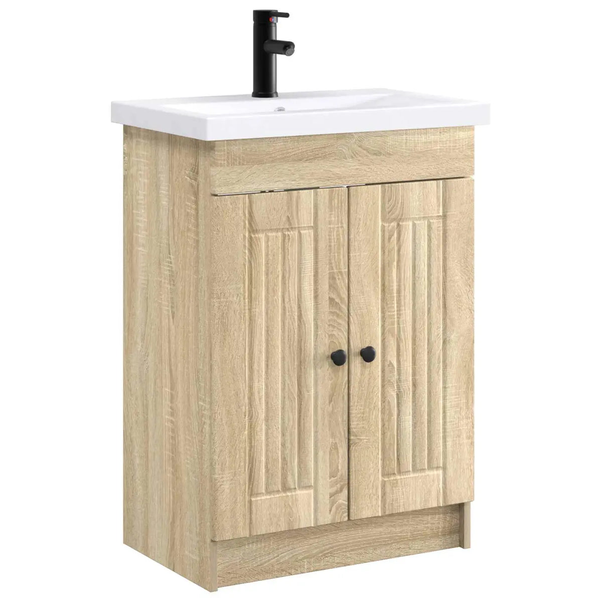 Ensemble de mobilier de salle de bain Chêne Sonoma - XIOS