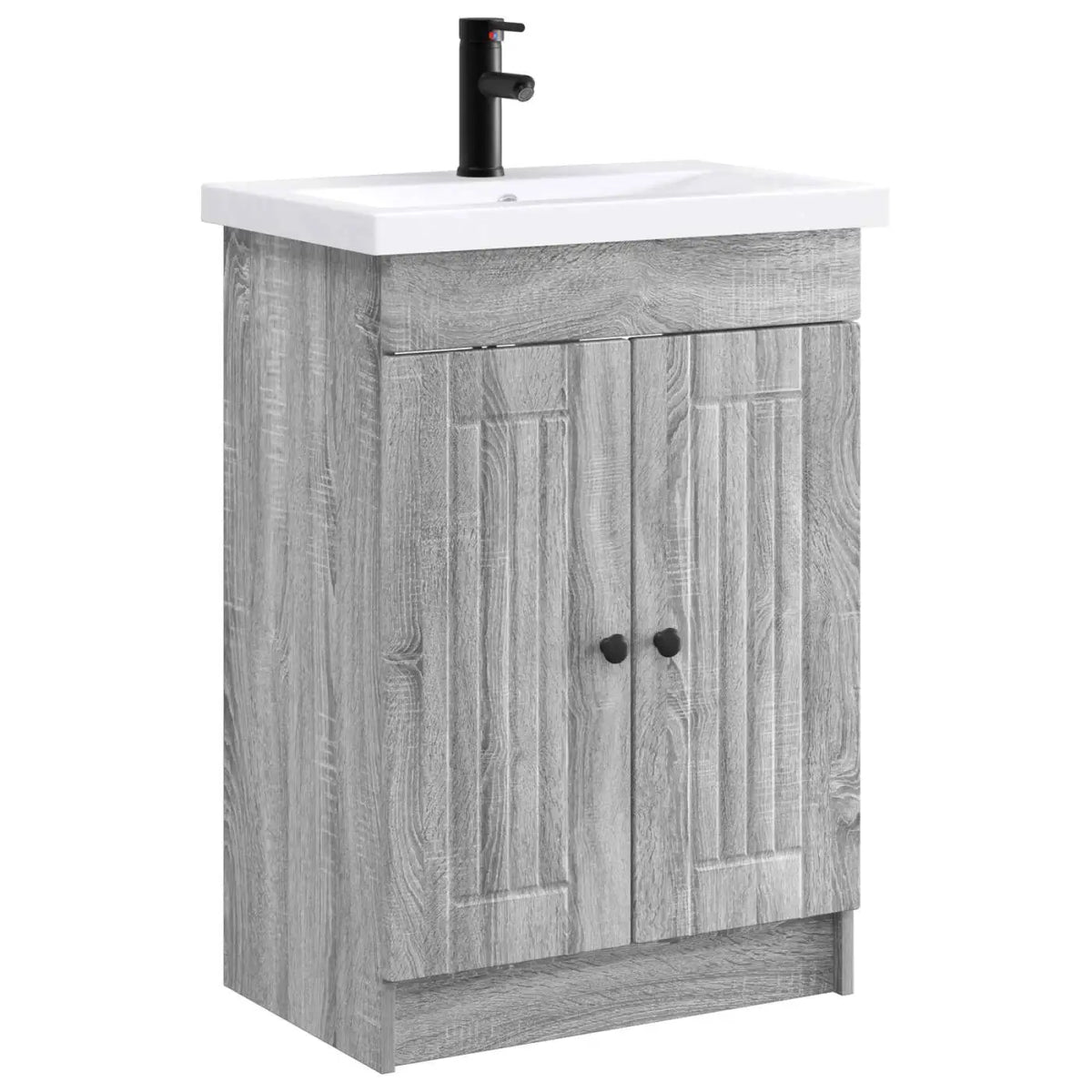 Ensemble de mobilier de salle de bain Sonoma gris - XIOS